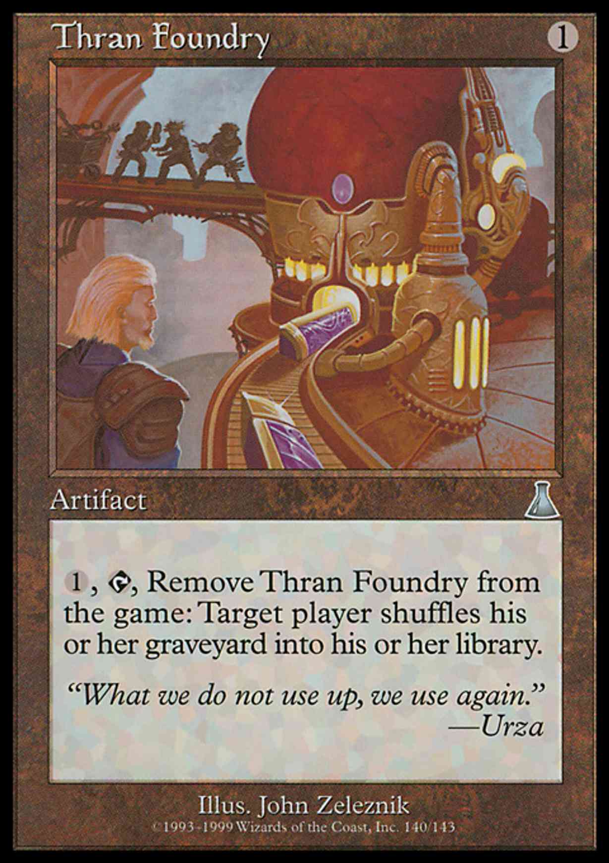 Thran Foundry magic card front