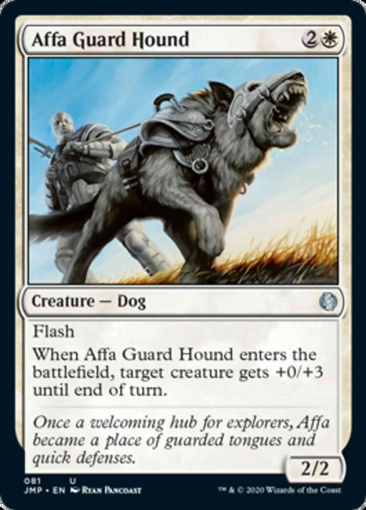 Affa Guard Hound magic card front