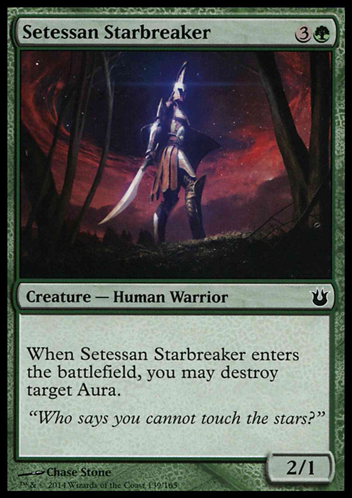 Setessan Starbreaker magic card front