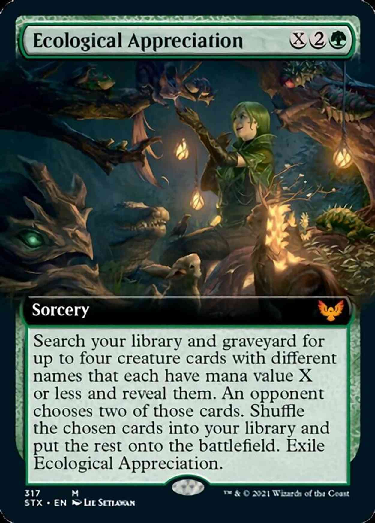 Ecological Appreciation (Extended Art) magic card front