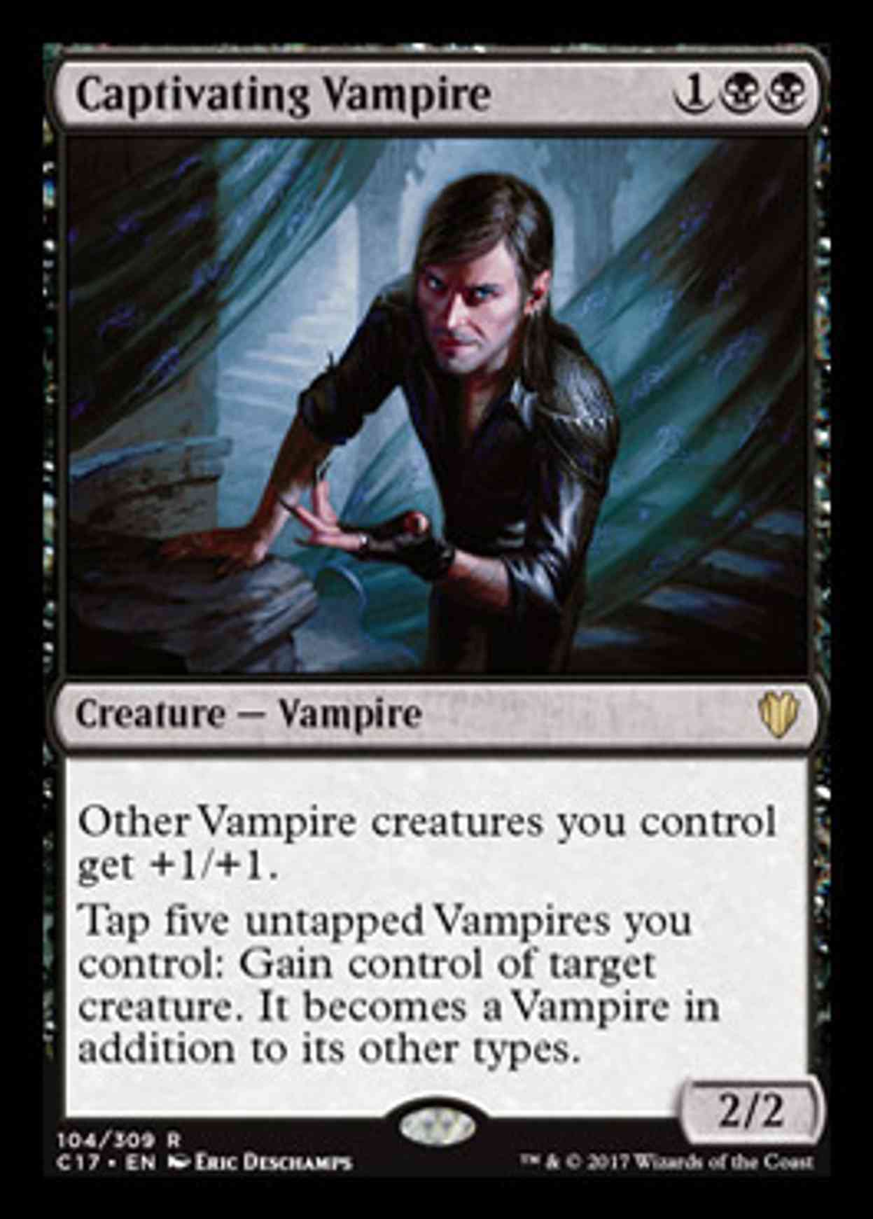 Captivating Vampire magic card front