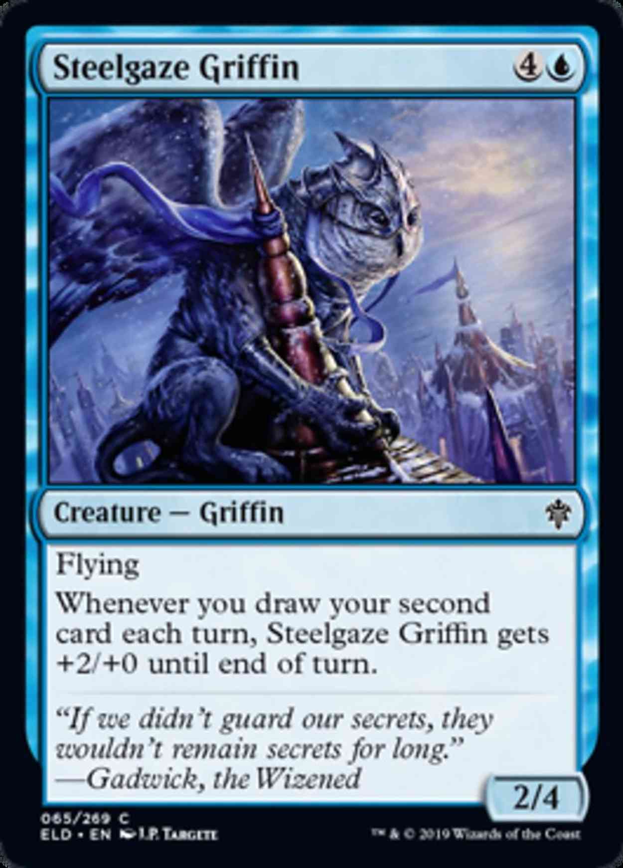 Steelgaze Griffin magic card front