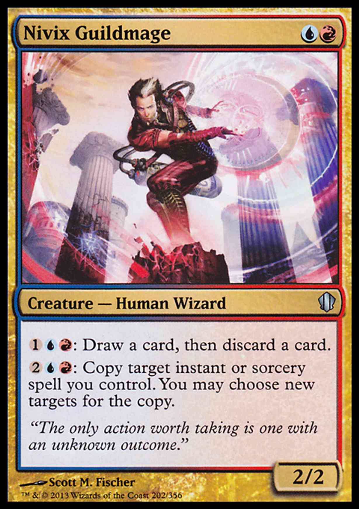 Nivix Guildmage magic card front