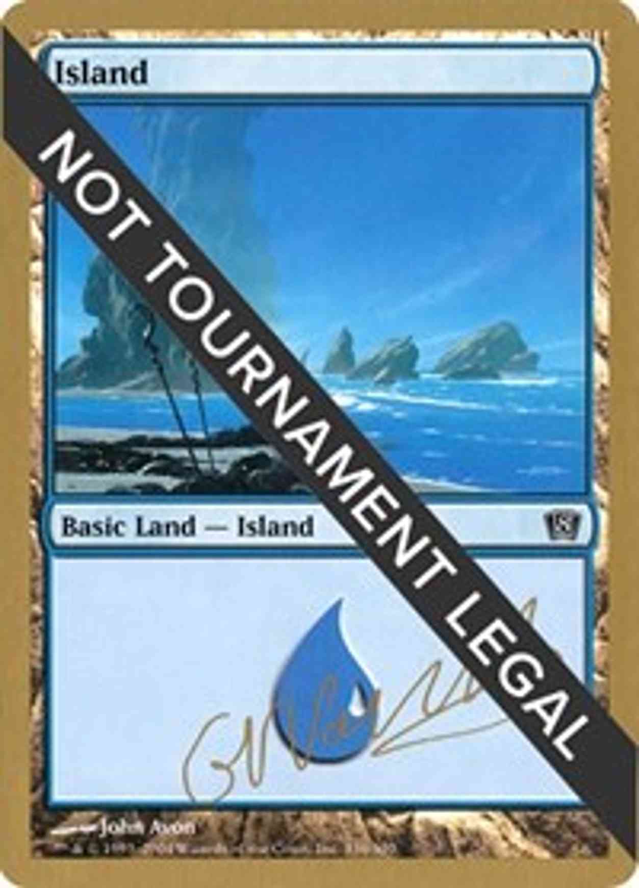 Island (336) - 2004 Gabriel Nassif (8ED) magic card front