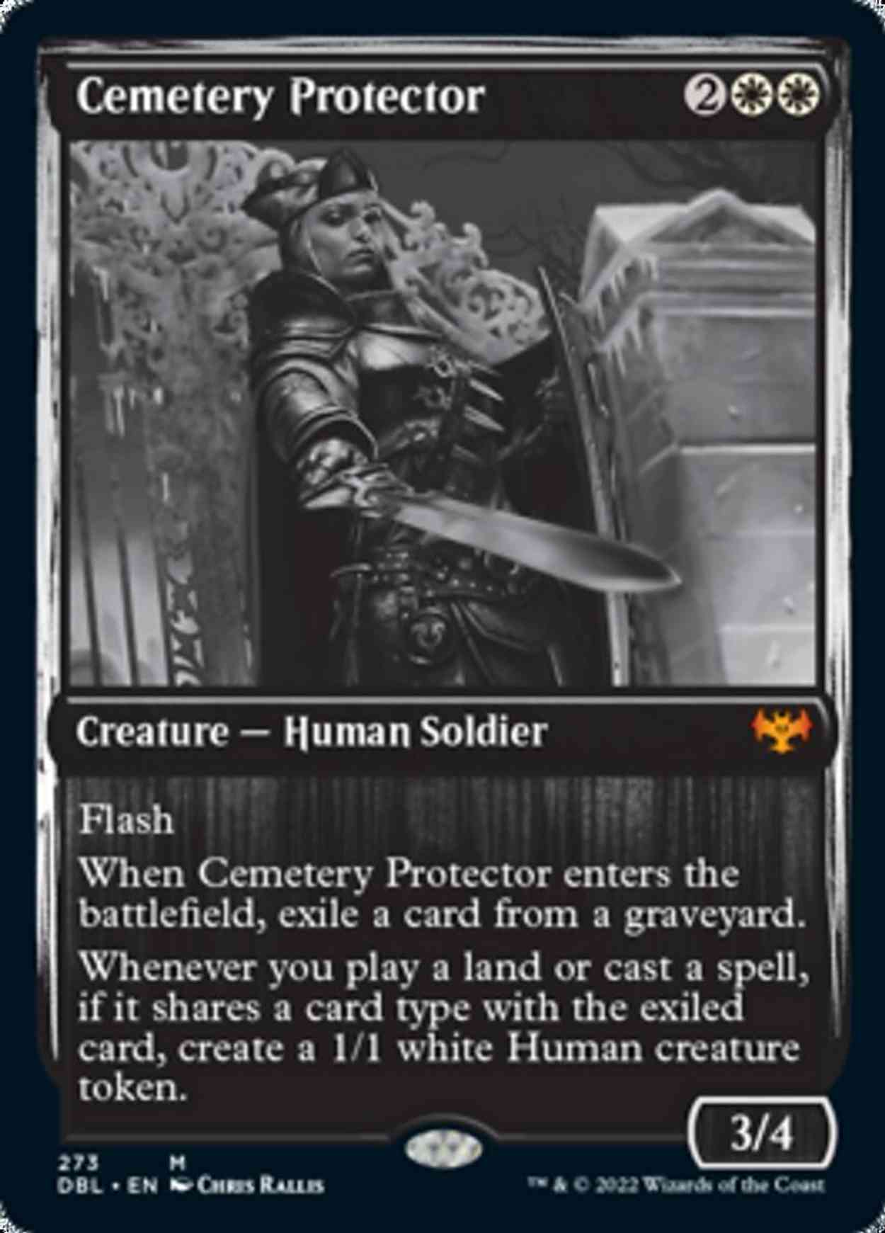 Cemetery Protector magic card front