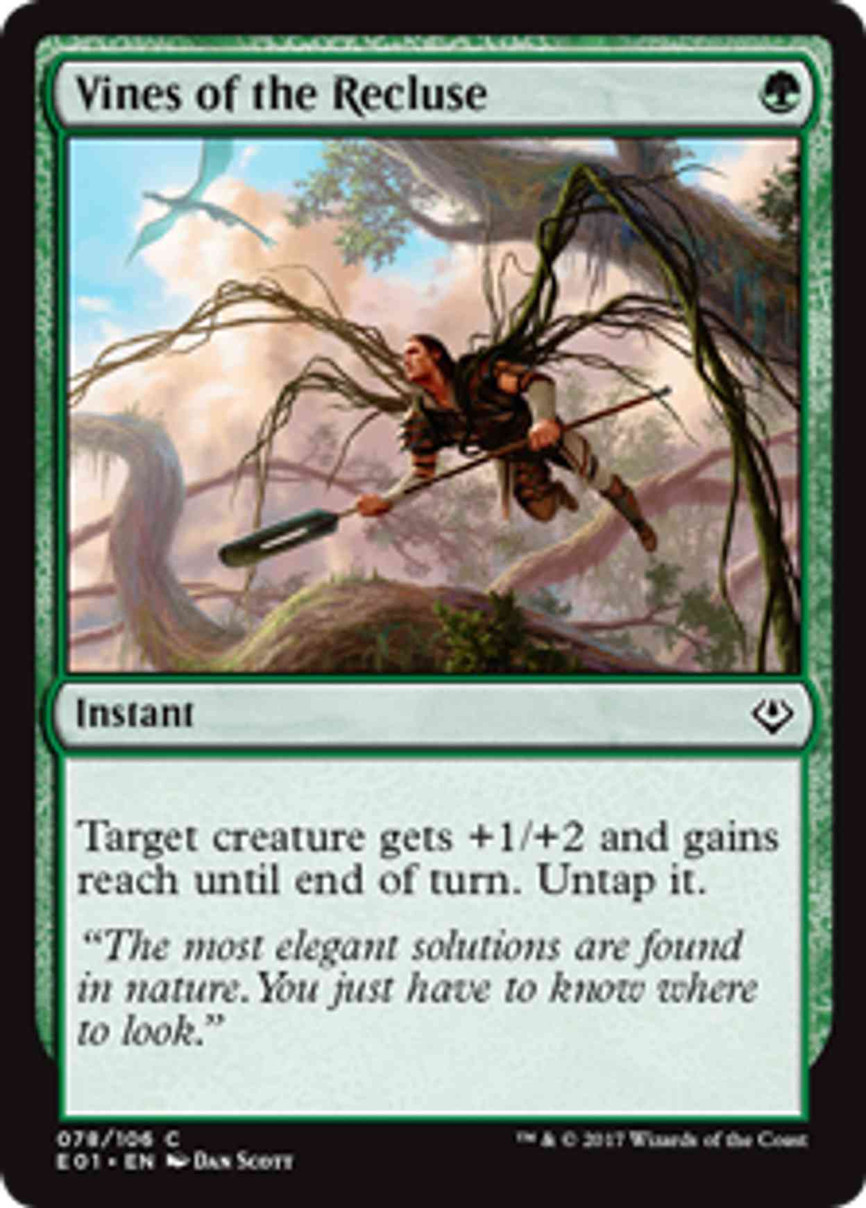 Vines of the Recluse magic card front