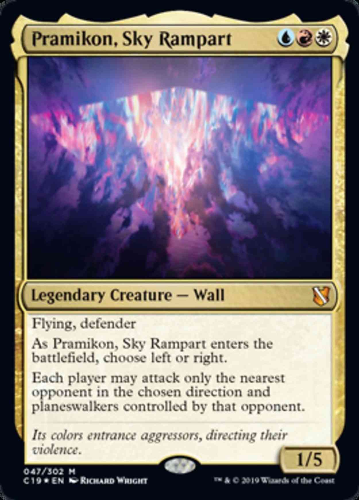 Pramikon, Sky Rampart magic card front
