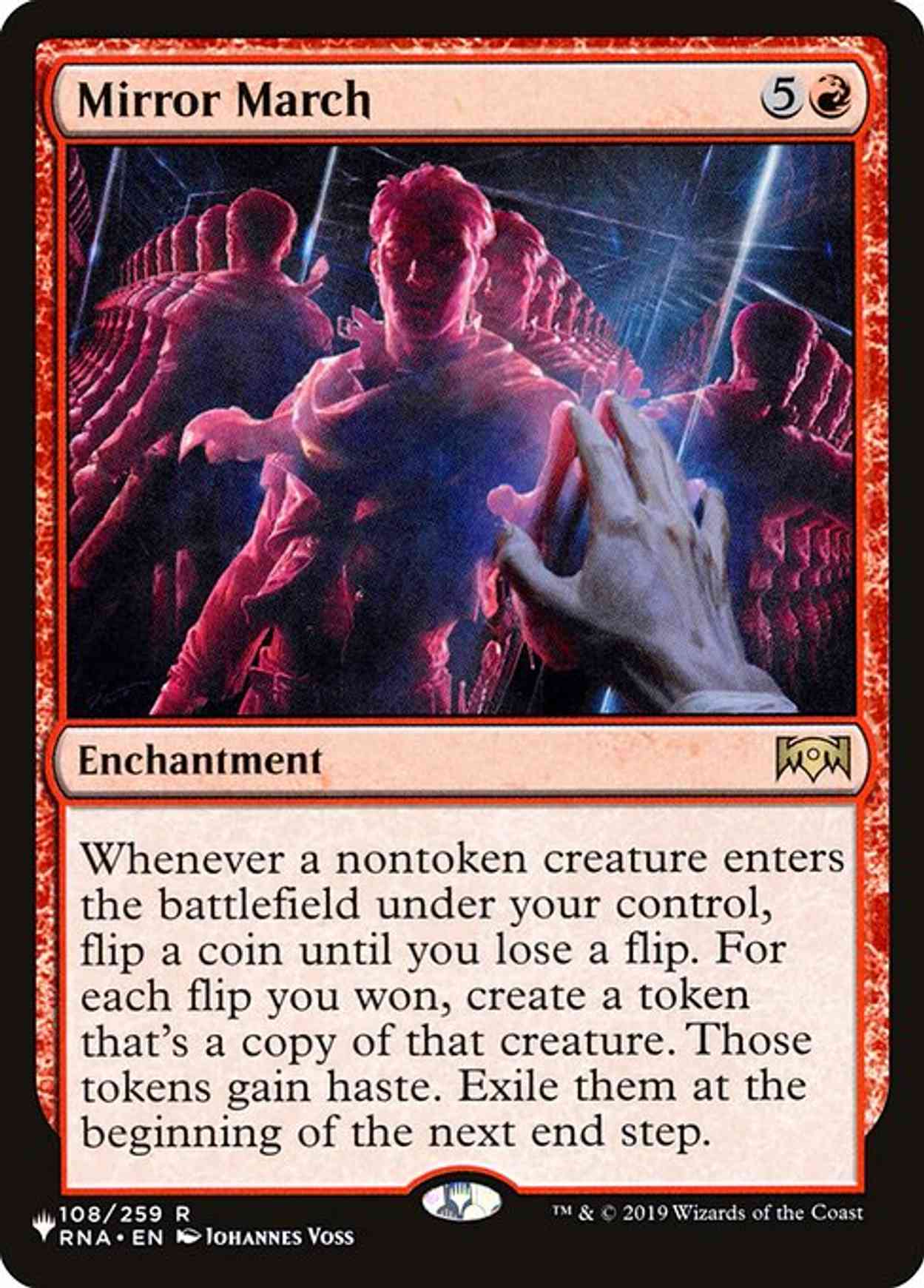 Mirror March magic card front