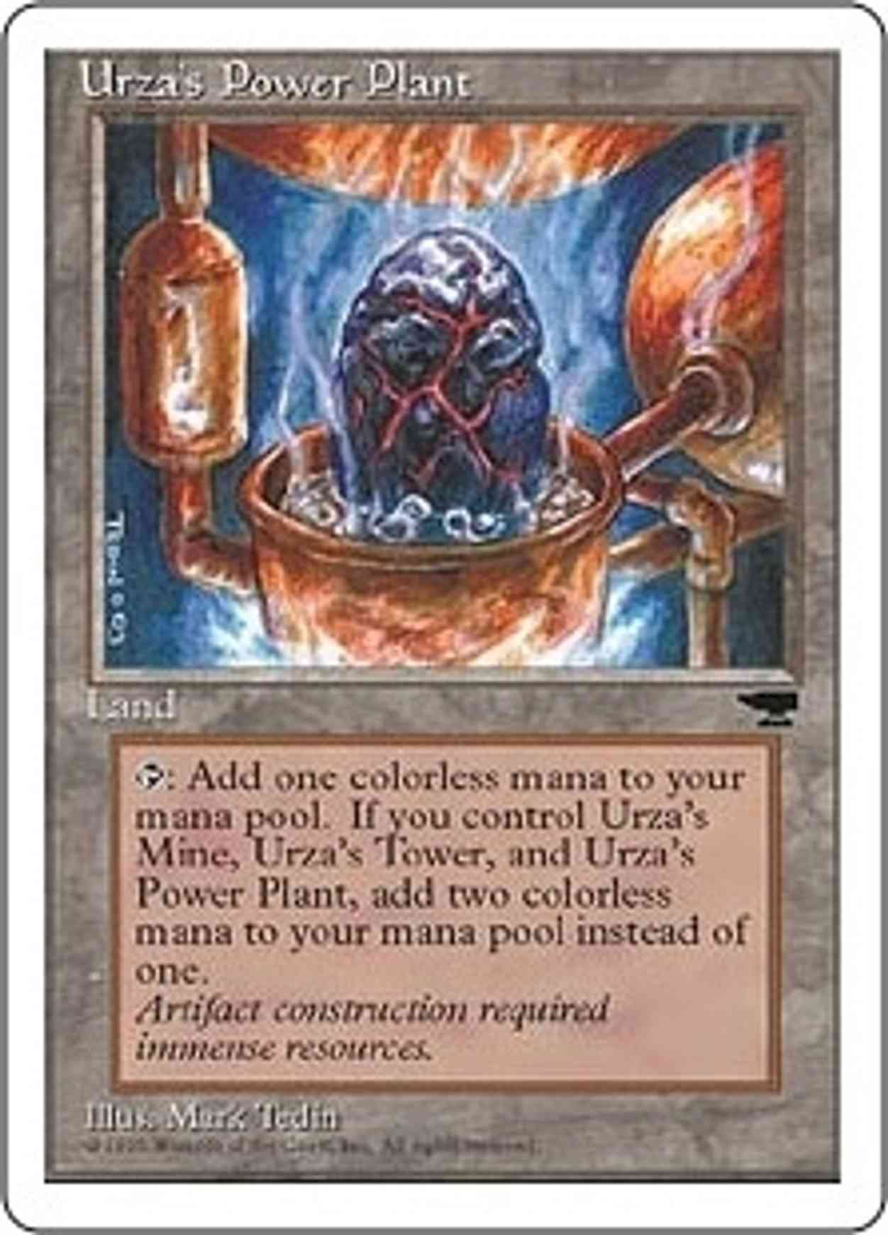 Urza's Power Plant (Rock in Pot) magic card front