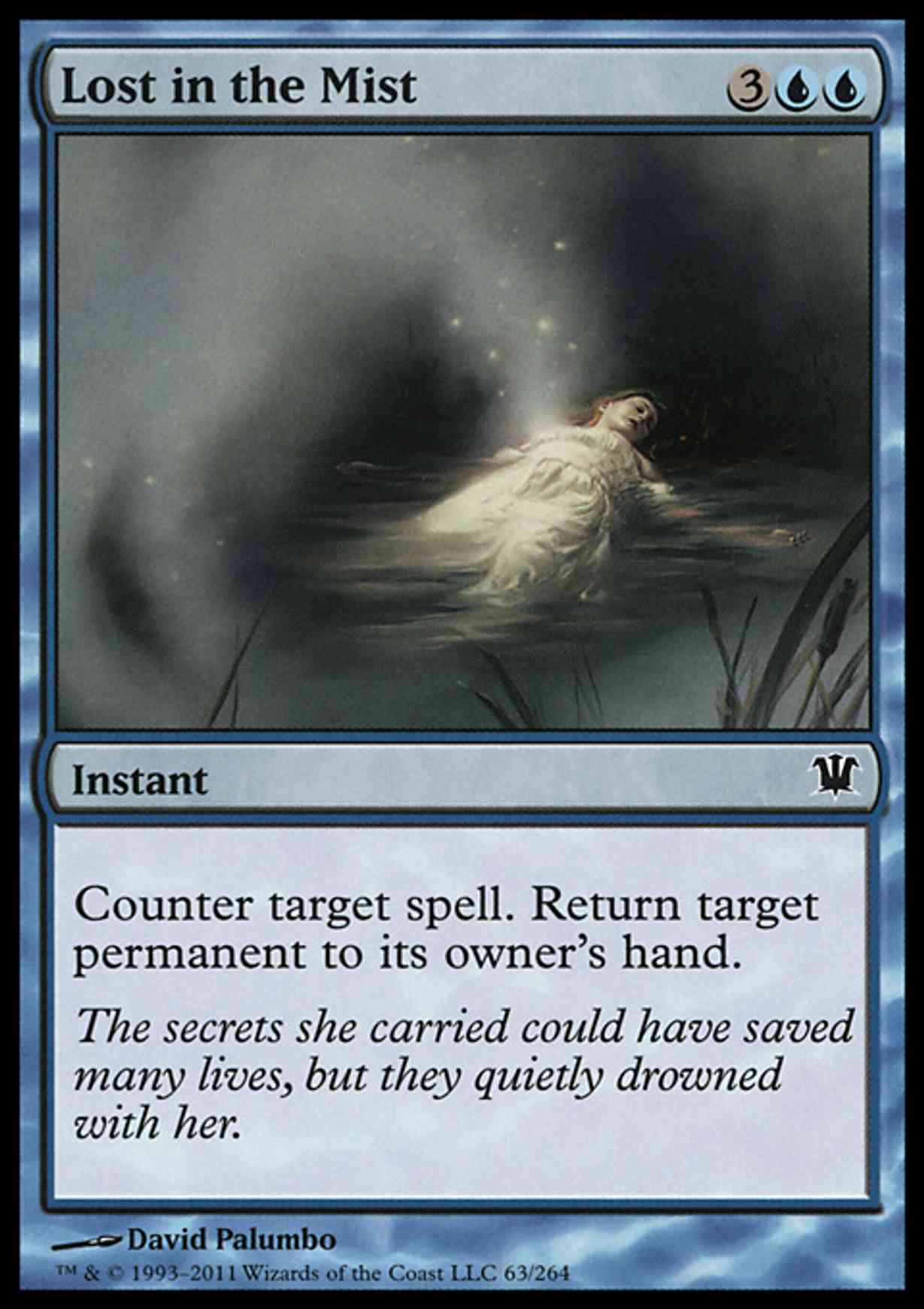 Lost in the Mist magic card front