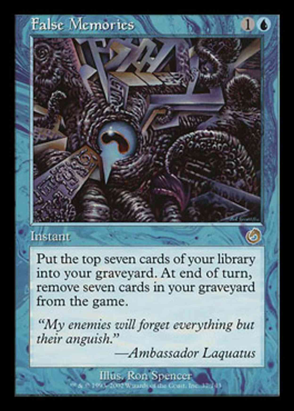 False Memories magic card front