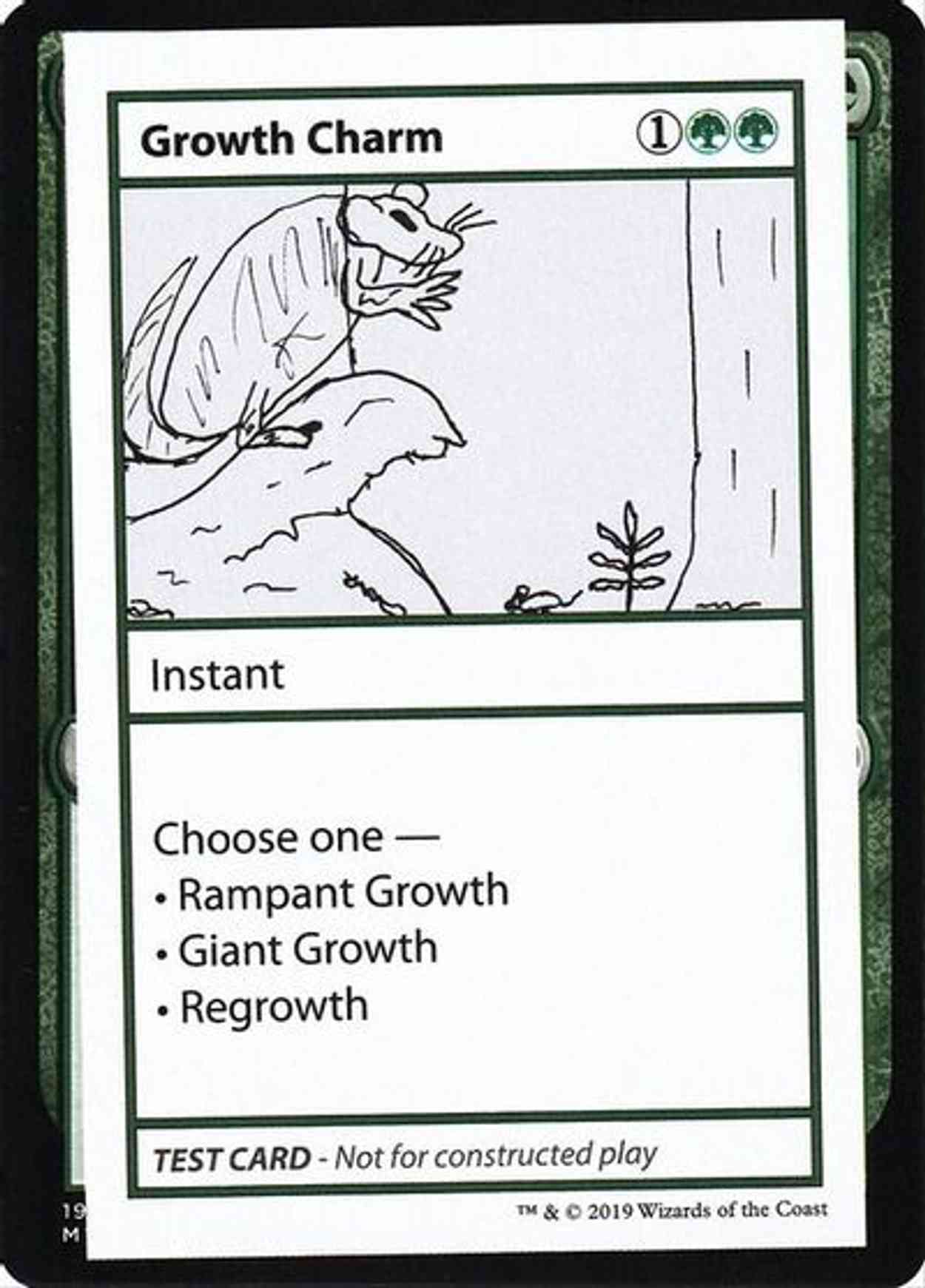 Growth Charm (No PW Symbol) magic card front