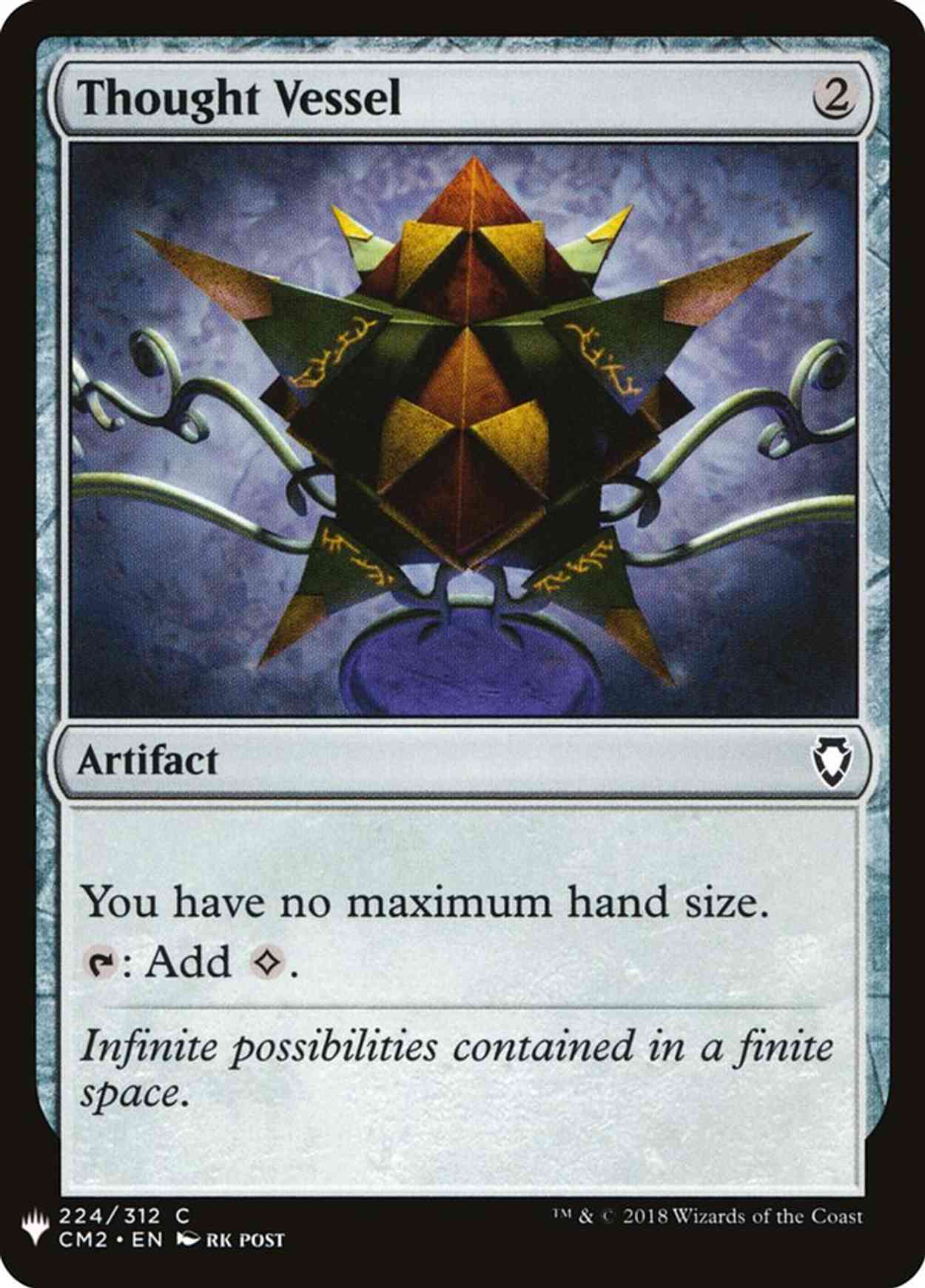 Thought Vessel Price from mtg Mystery Booster