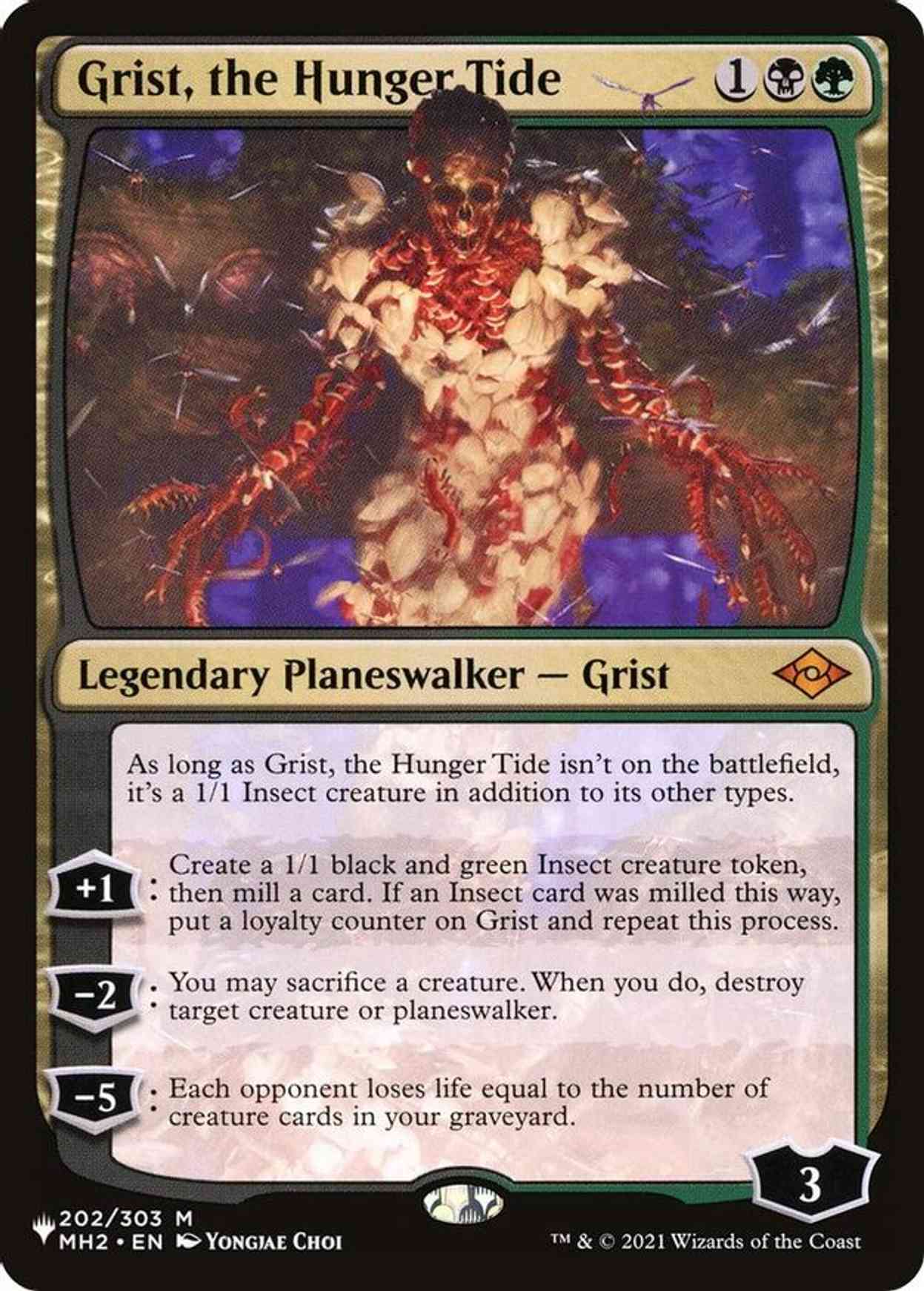 Grist, the Hunger Tide magic card front