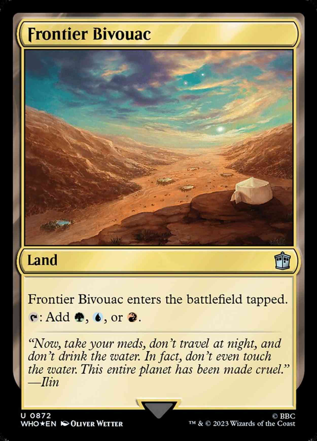 Frontier Bivouac (Surge Foil) magic card front
