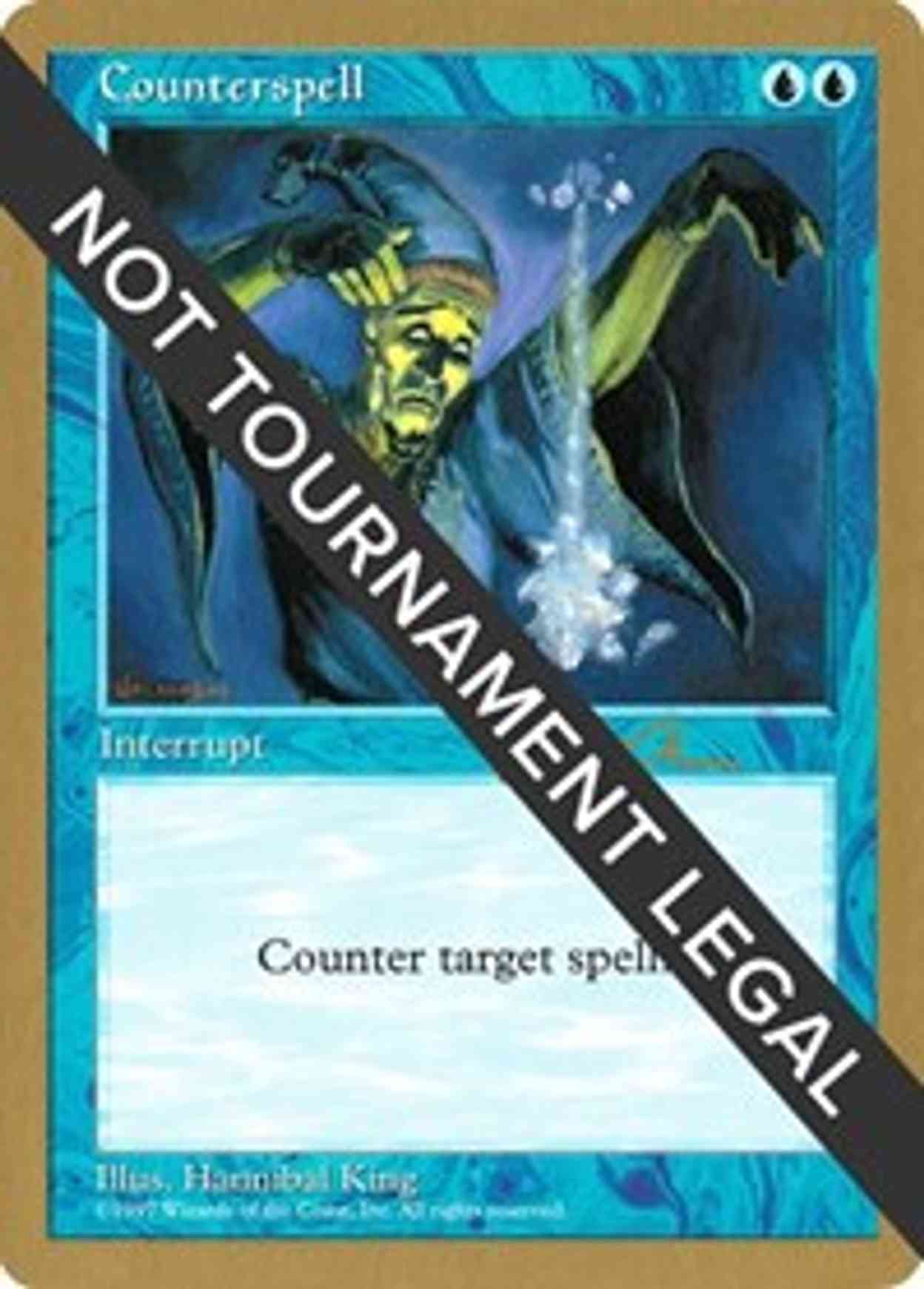 Counterspell - 1997 Paul McCabe (5ED) magic card front