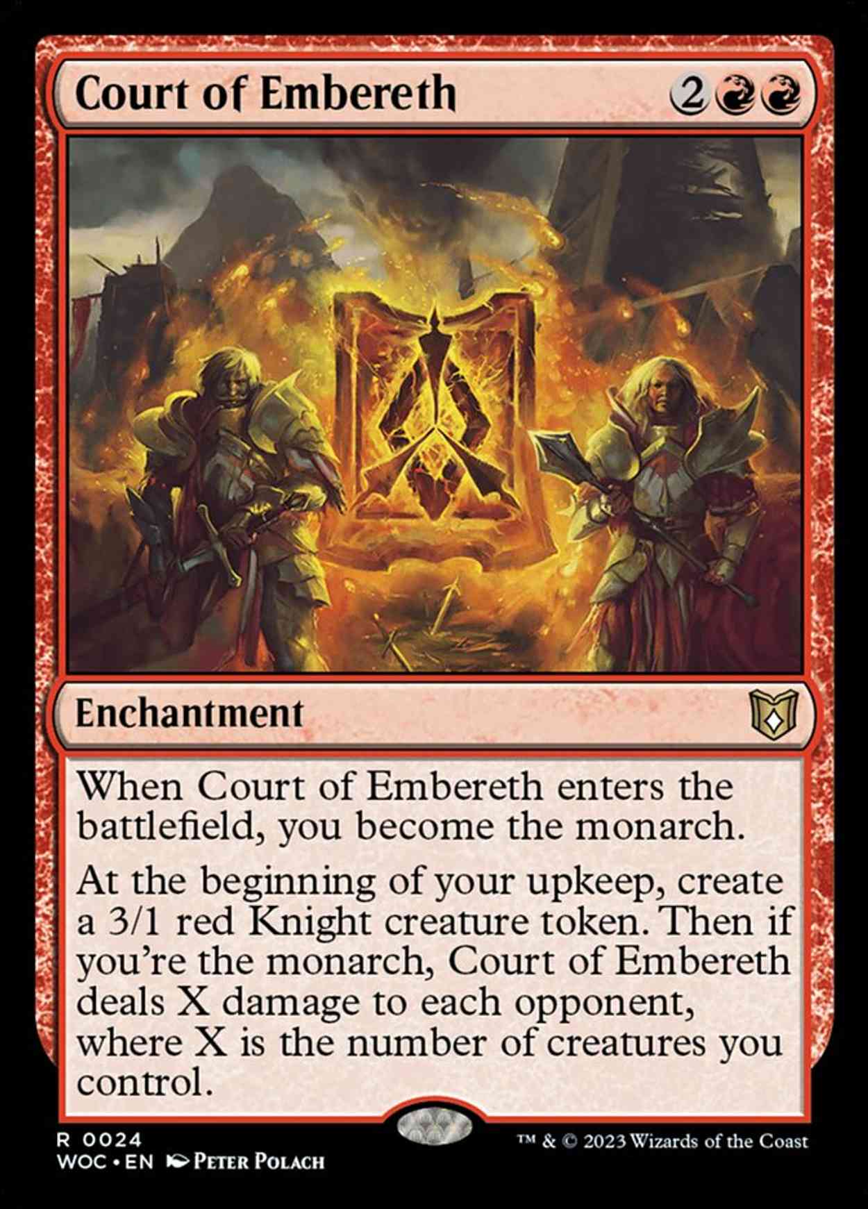 Court of Embereth magic card front