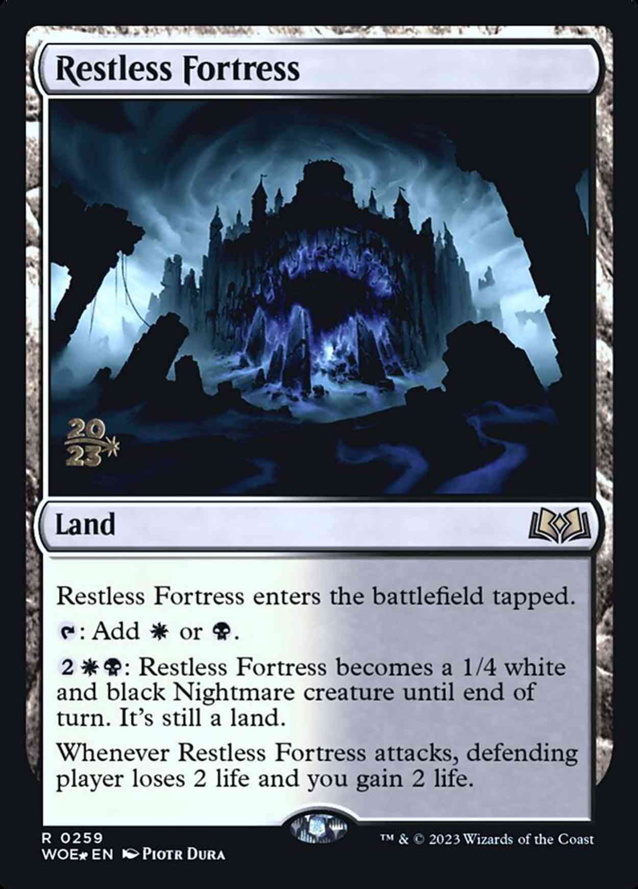 Restless Fortress magic card front