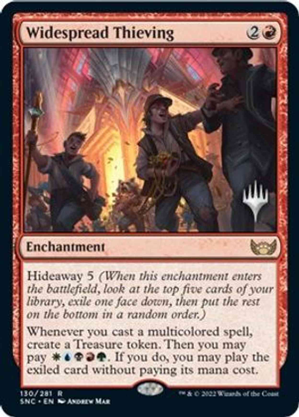 Widespread Thieving magic card front