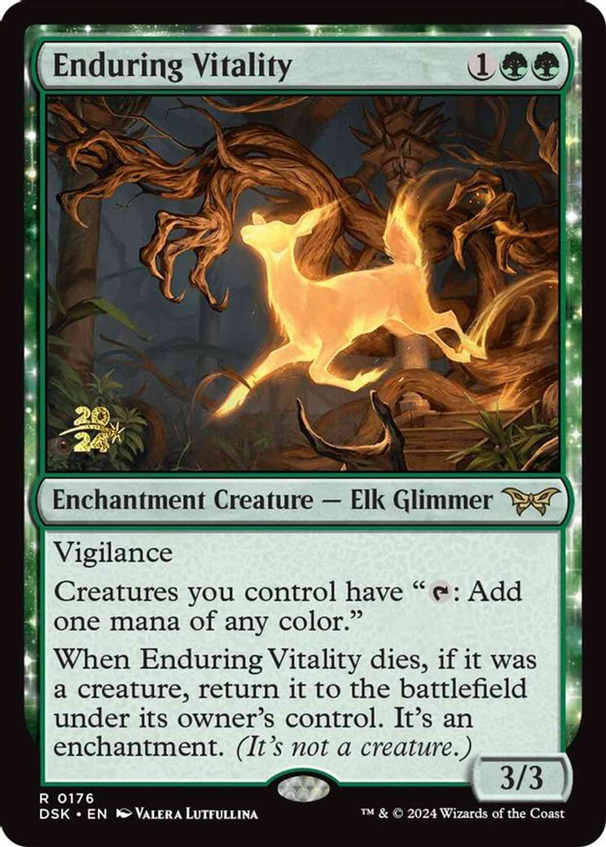 Enduring Vitality magic card front