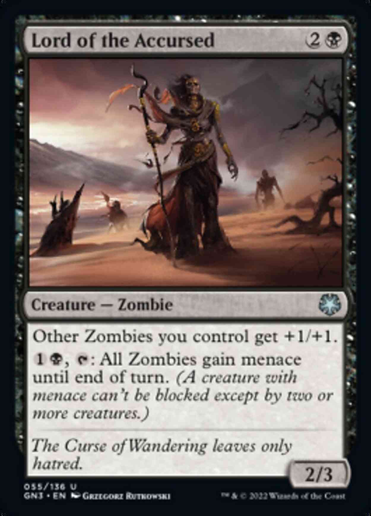 Lord of the Accursed magic card front