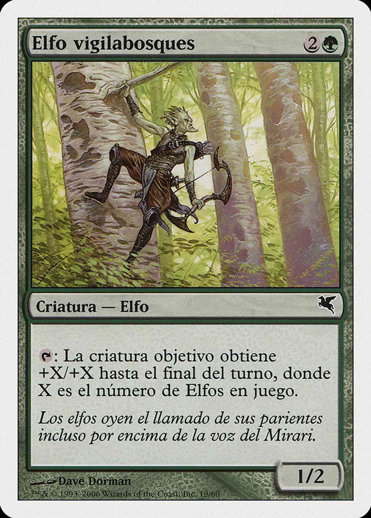 Timberwatch Elf (Retro Frame) magic card front