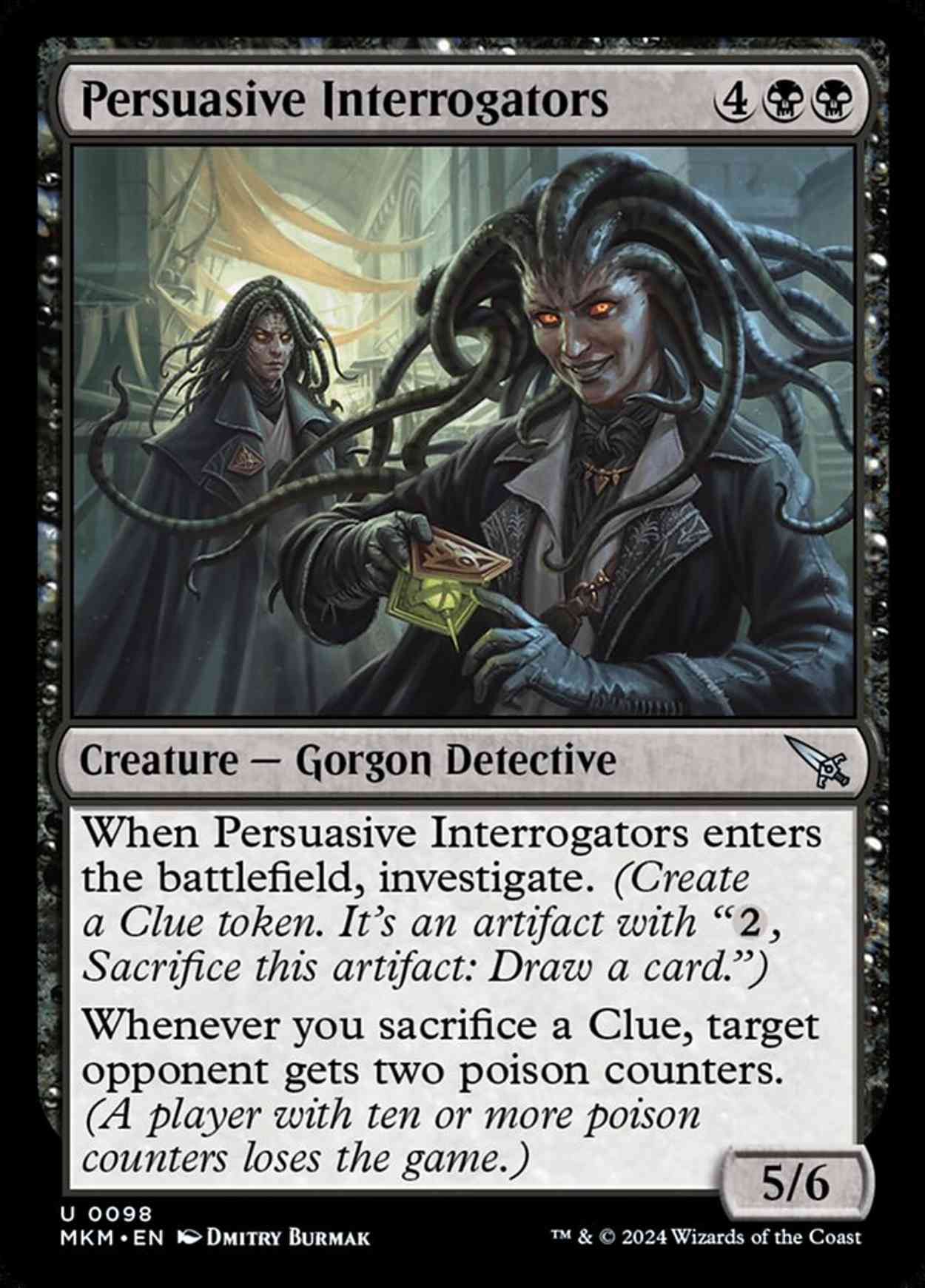 Persuasive Interrogators magic card front