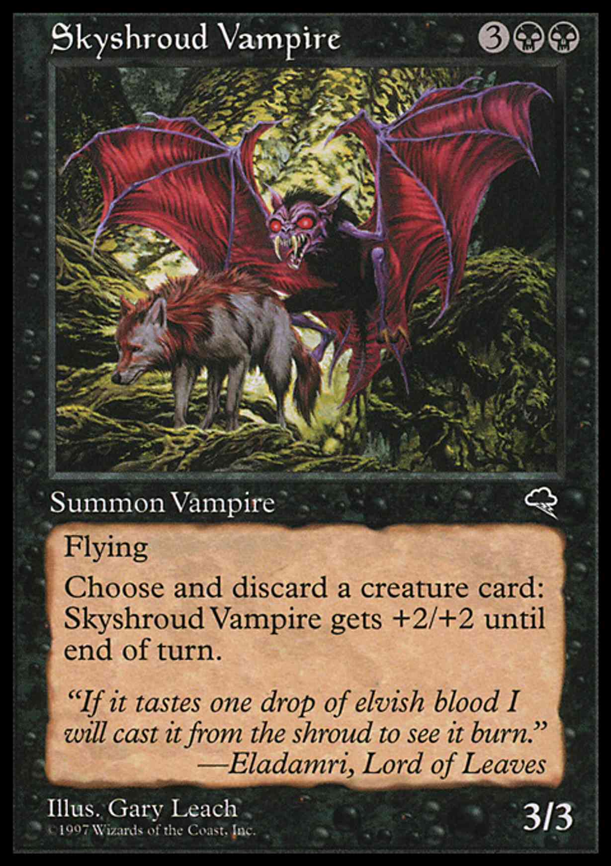Skyshroud Vampire magic card front