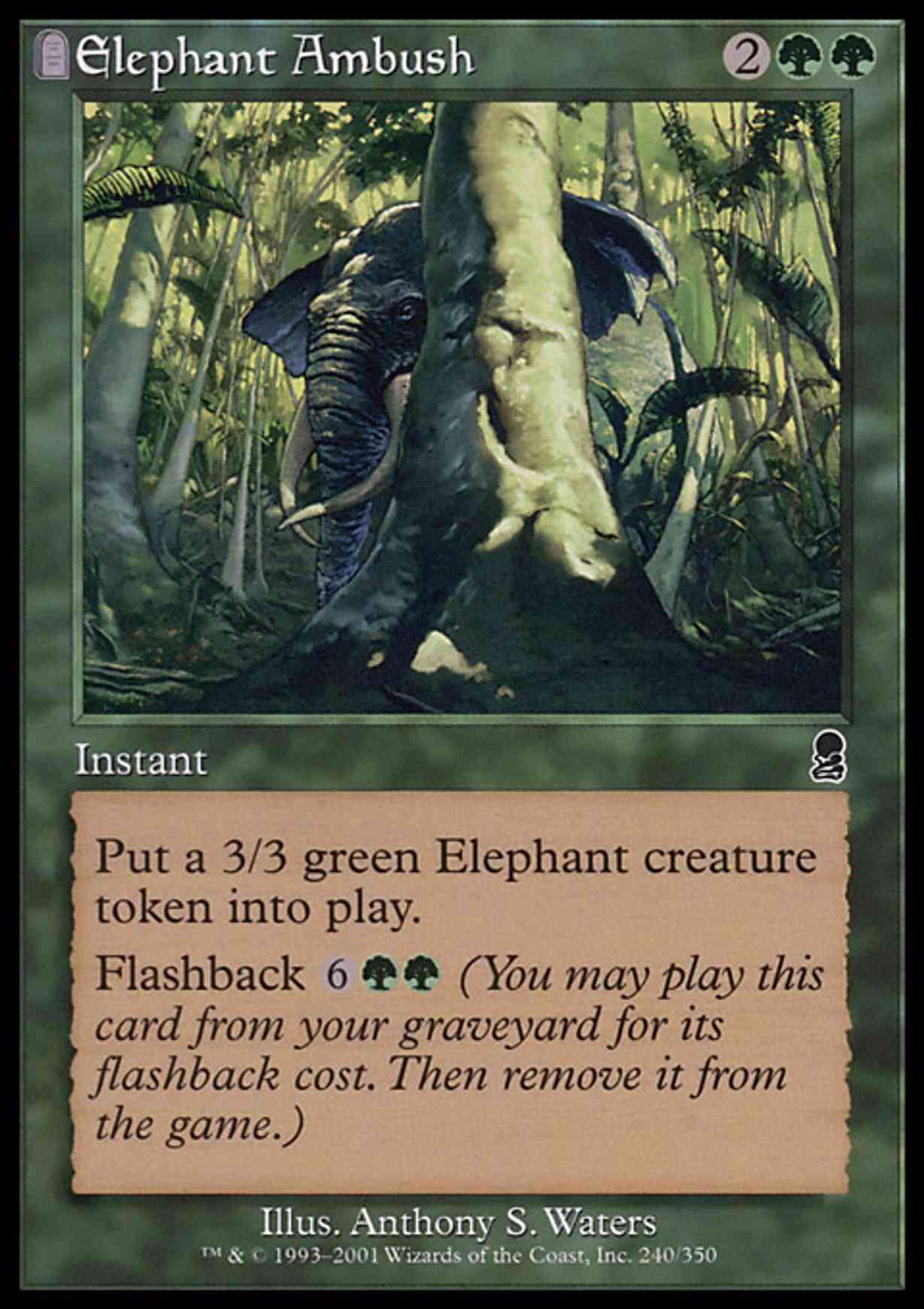 Elephant Ambush magic card front