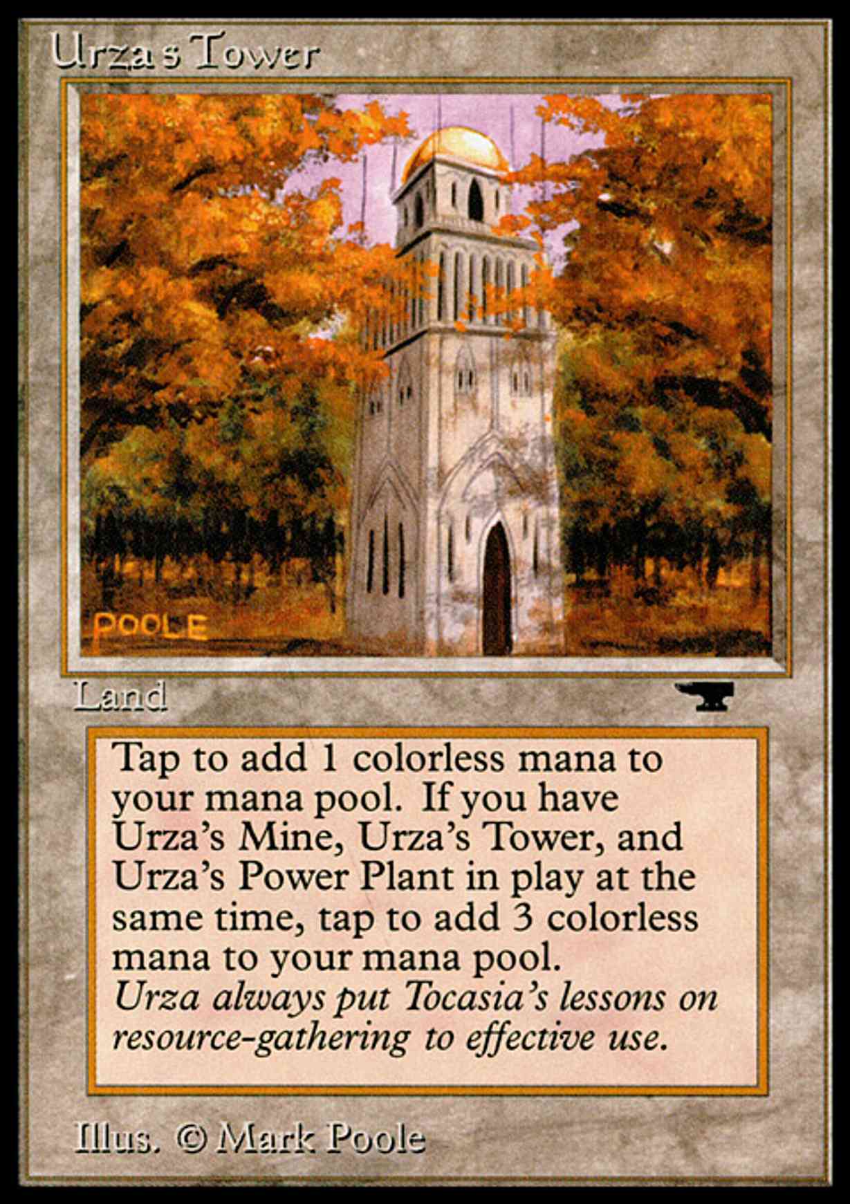 Urza's Tower (Forest) magic card front