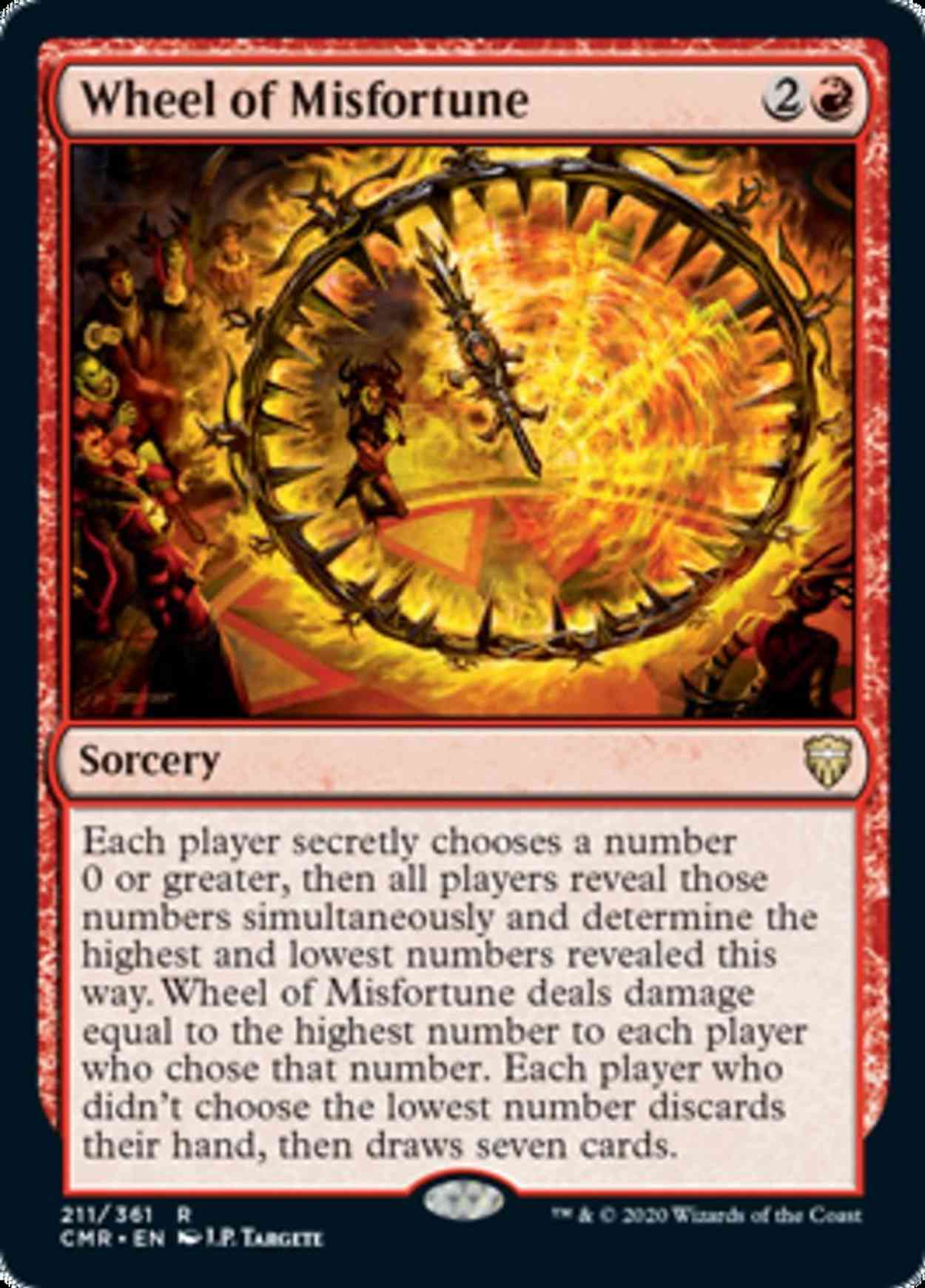 Wheel of Misfortune magic card front