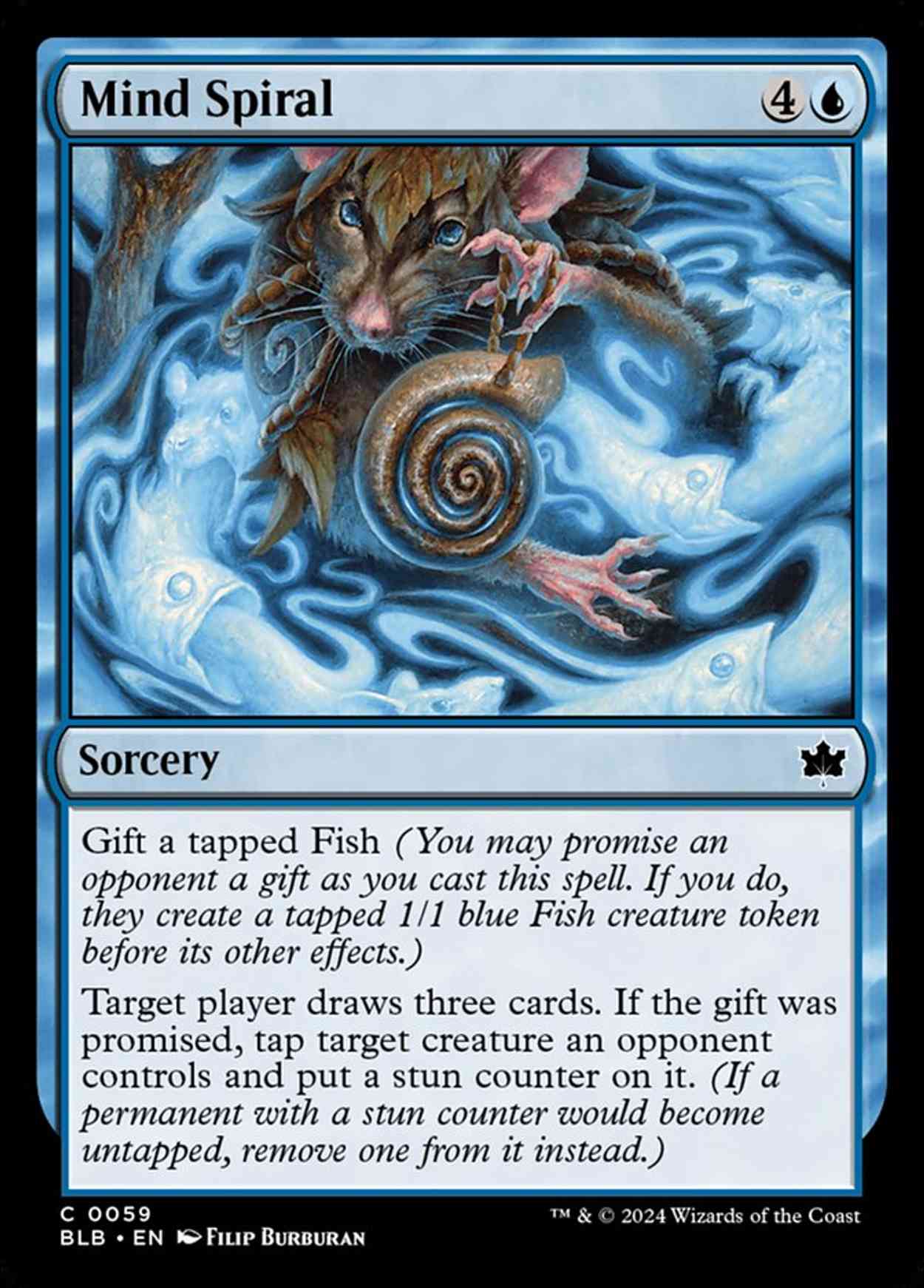 Mind Spiral magic card front