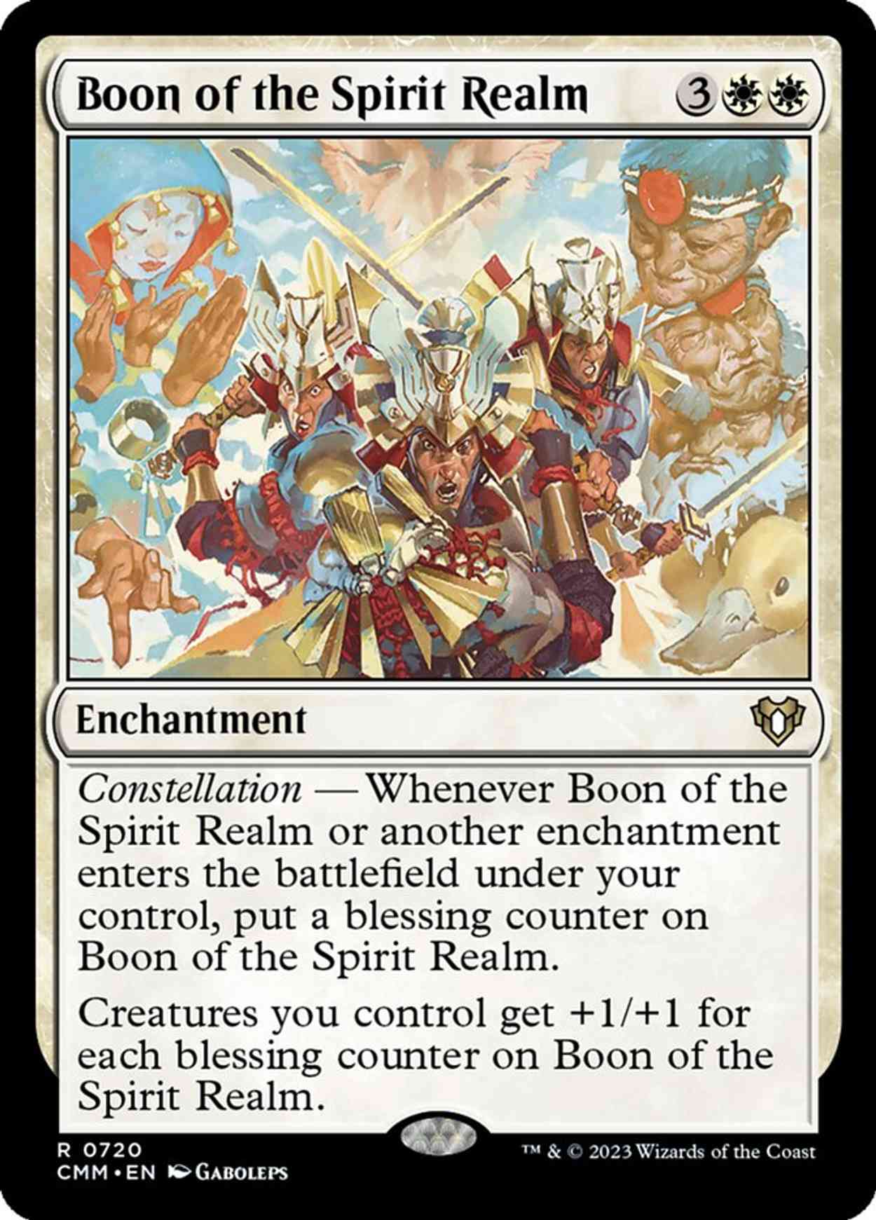 Boon of the Spirit Realm magic card front