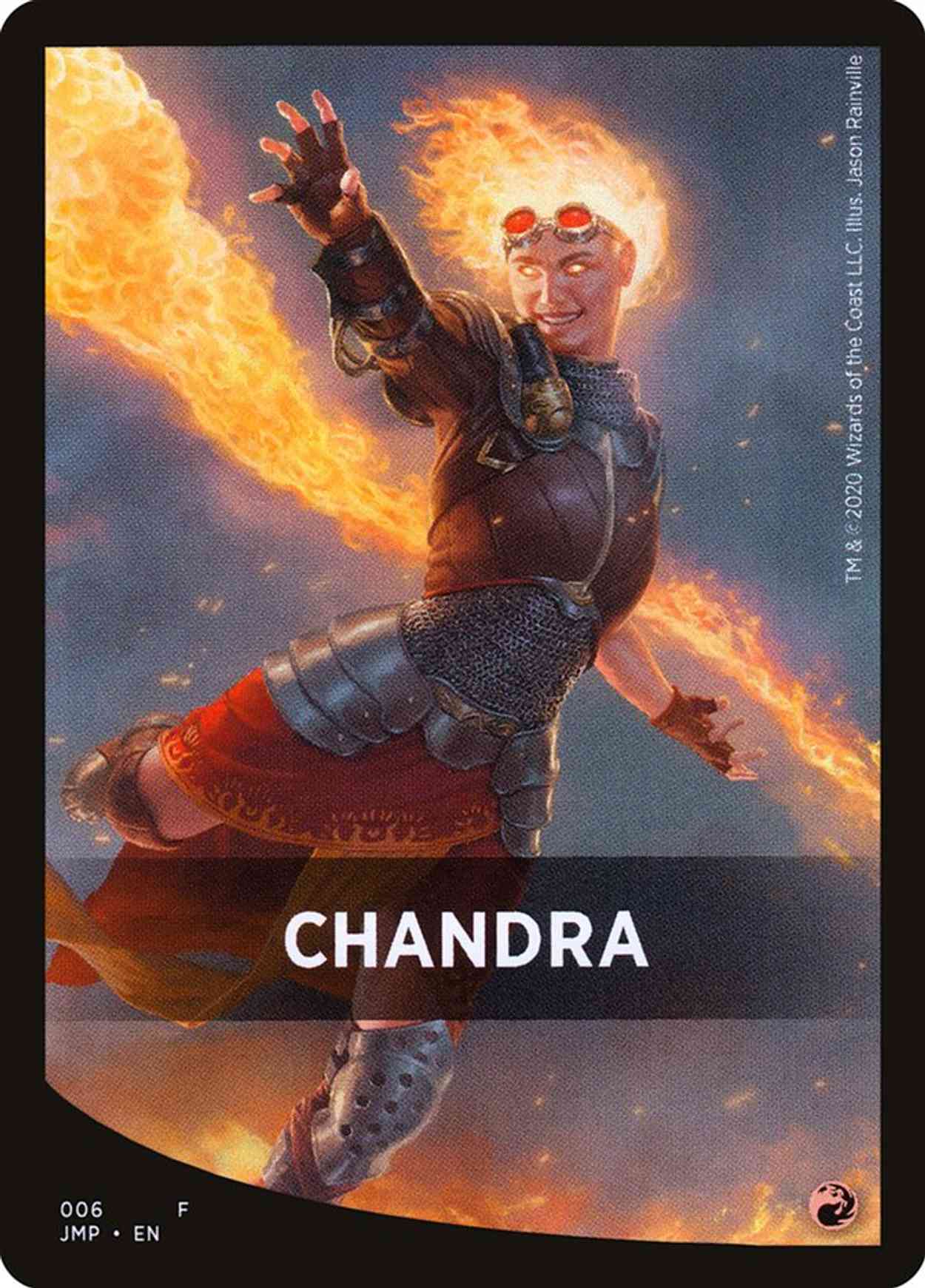 Chandra Theme Card magic card front