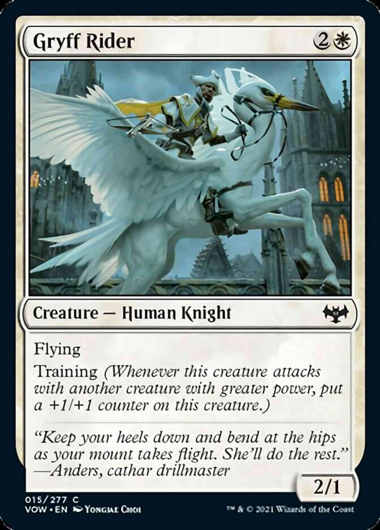Gryff Rider magic card front