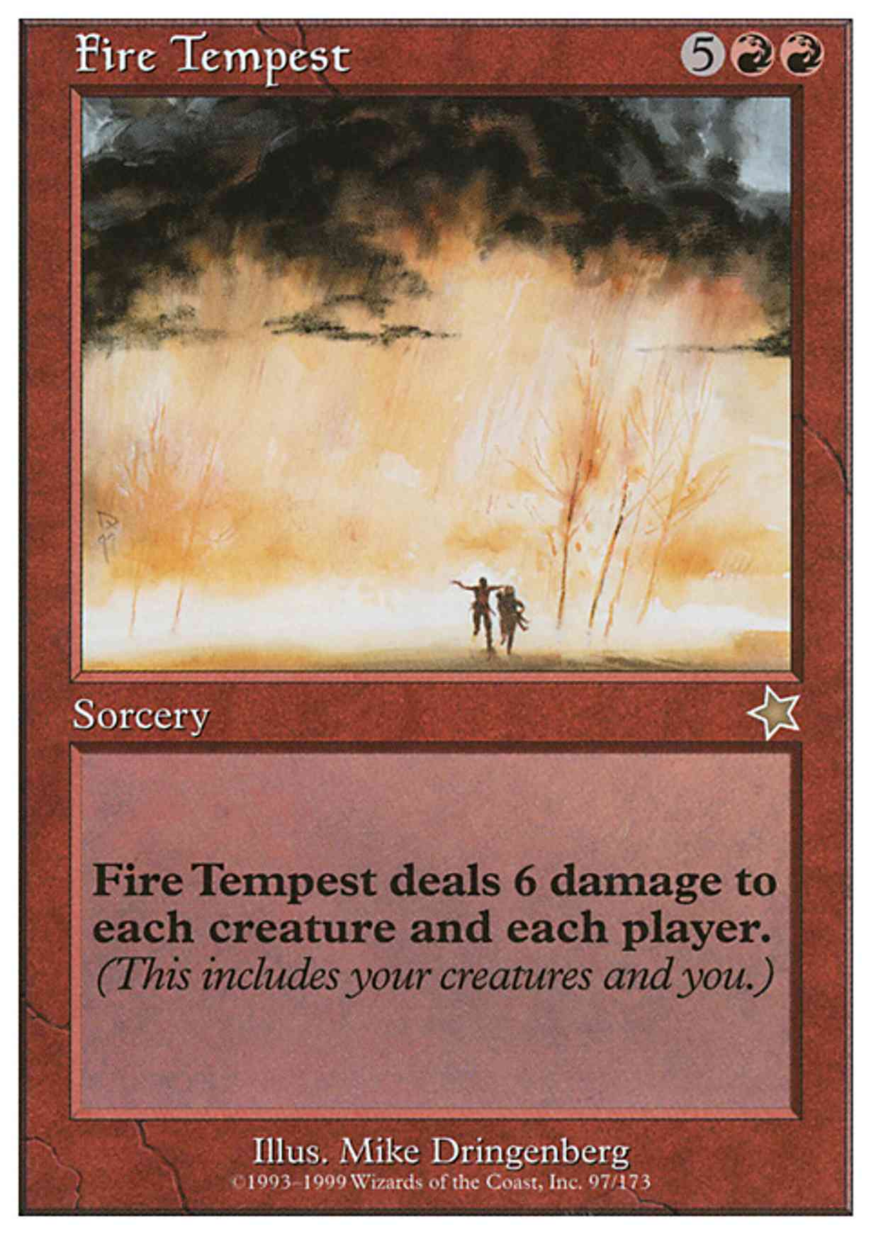 Fire Tempest magic card front