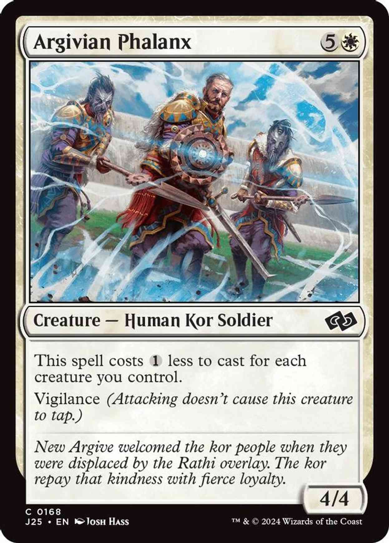 Argivian Phalanx magic card front