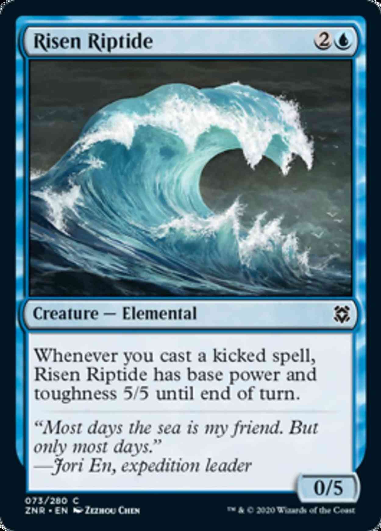 Risen Riptide magic card front