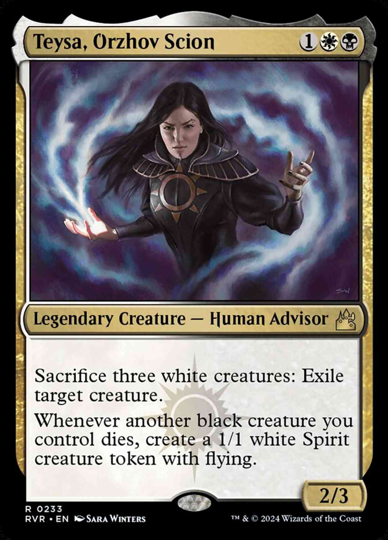 Teysa, Orzhov Scion Price from mtg Ravnica Remastered