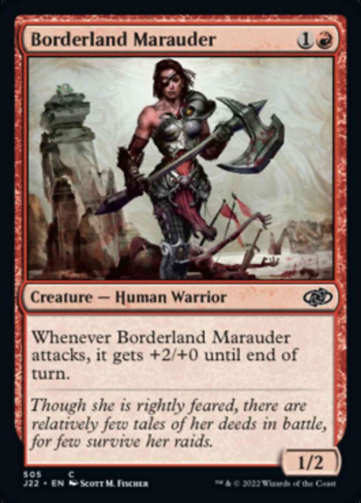 Borderland Marauder magic card front