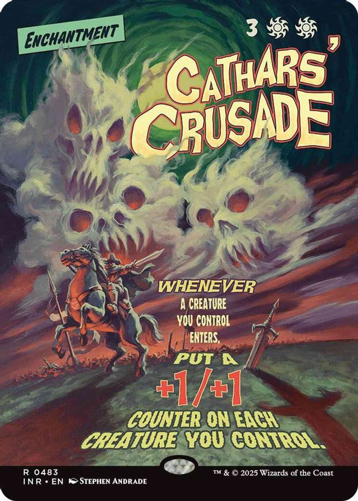 Cathars' Crusade (Showcase) magic card front