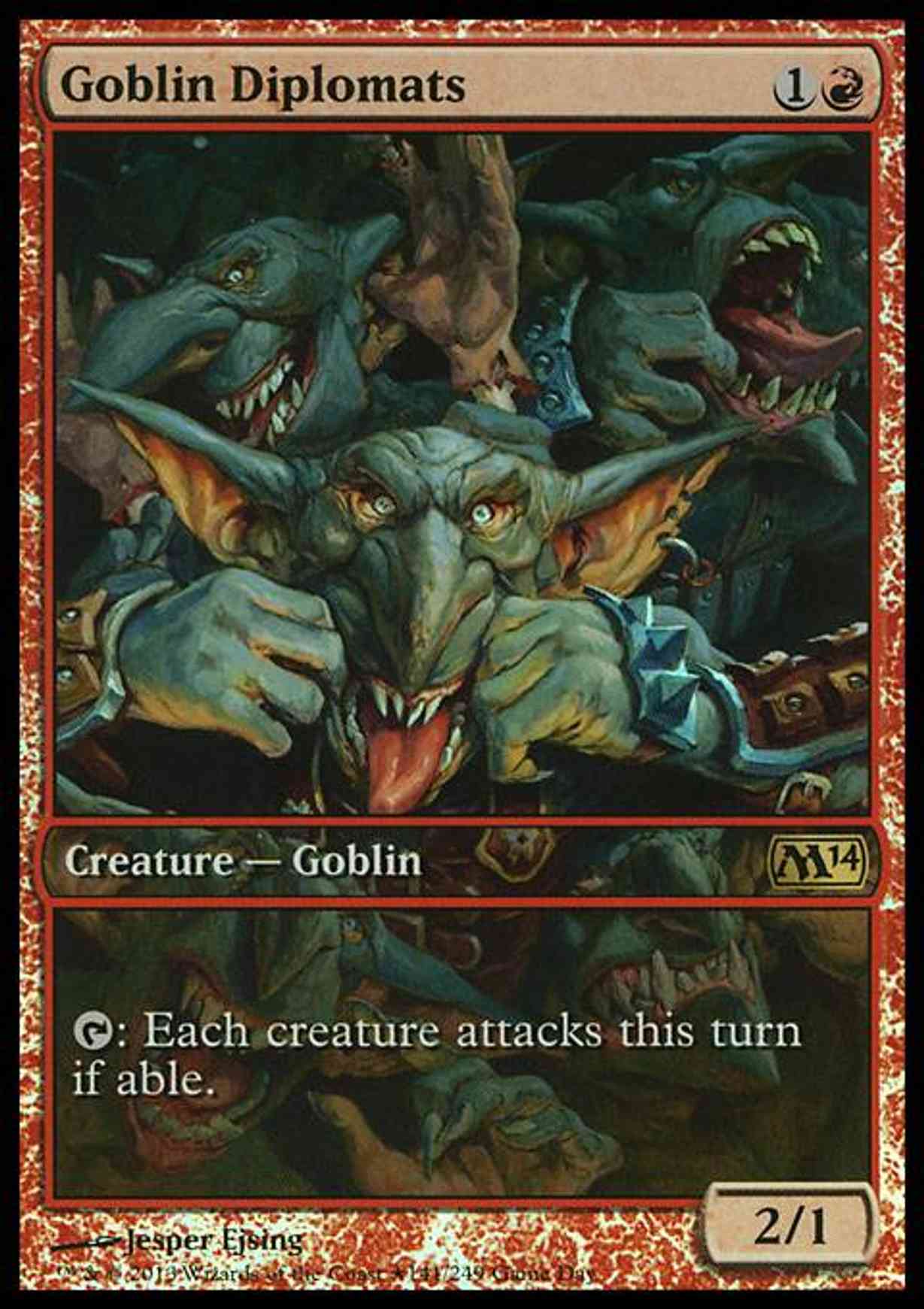Goblin Diplomats magic card front