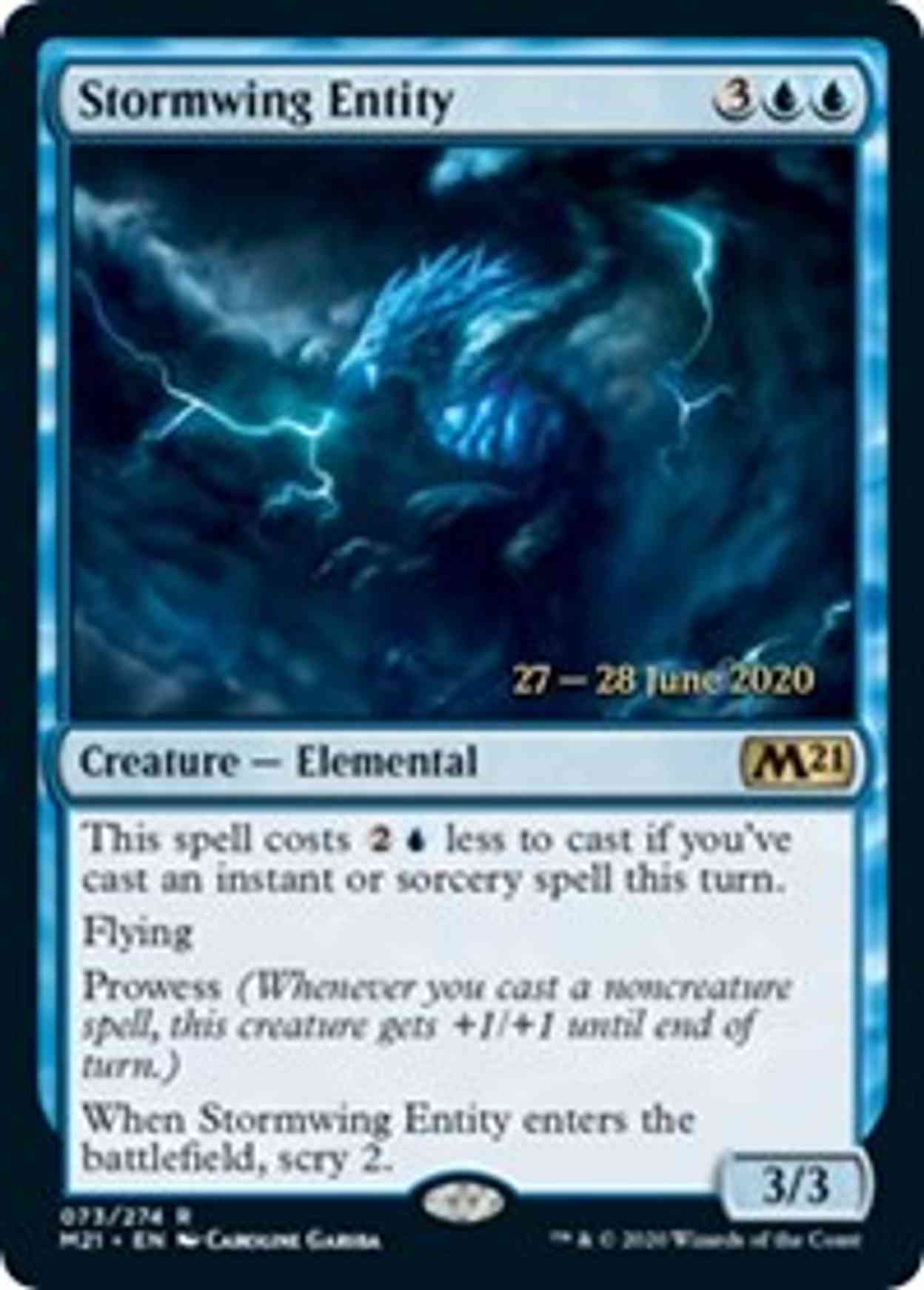 Stormwing Entity magic card front