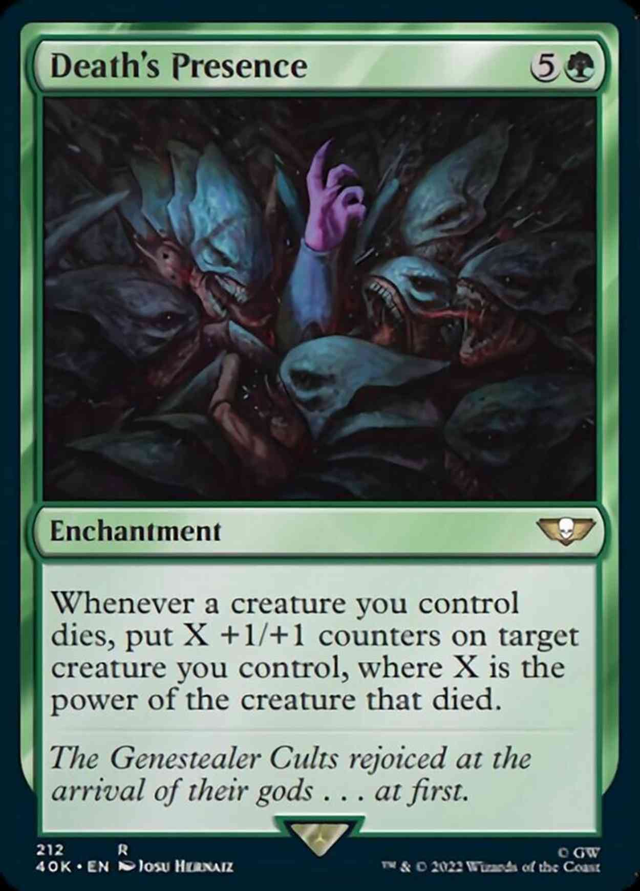 Death's Presence magic card front