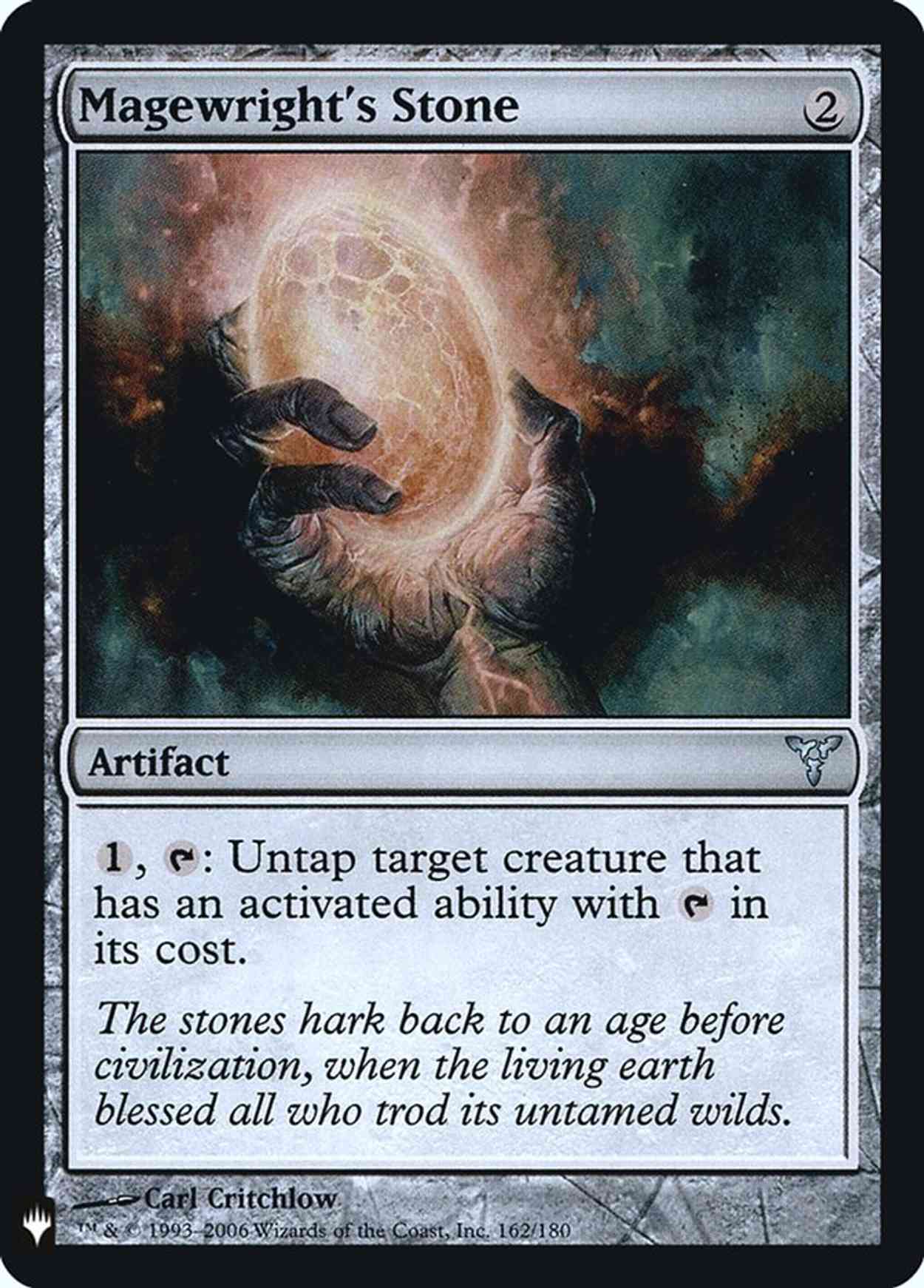 Magewright's Stone magic card front