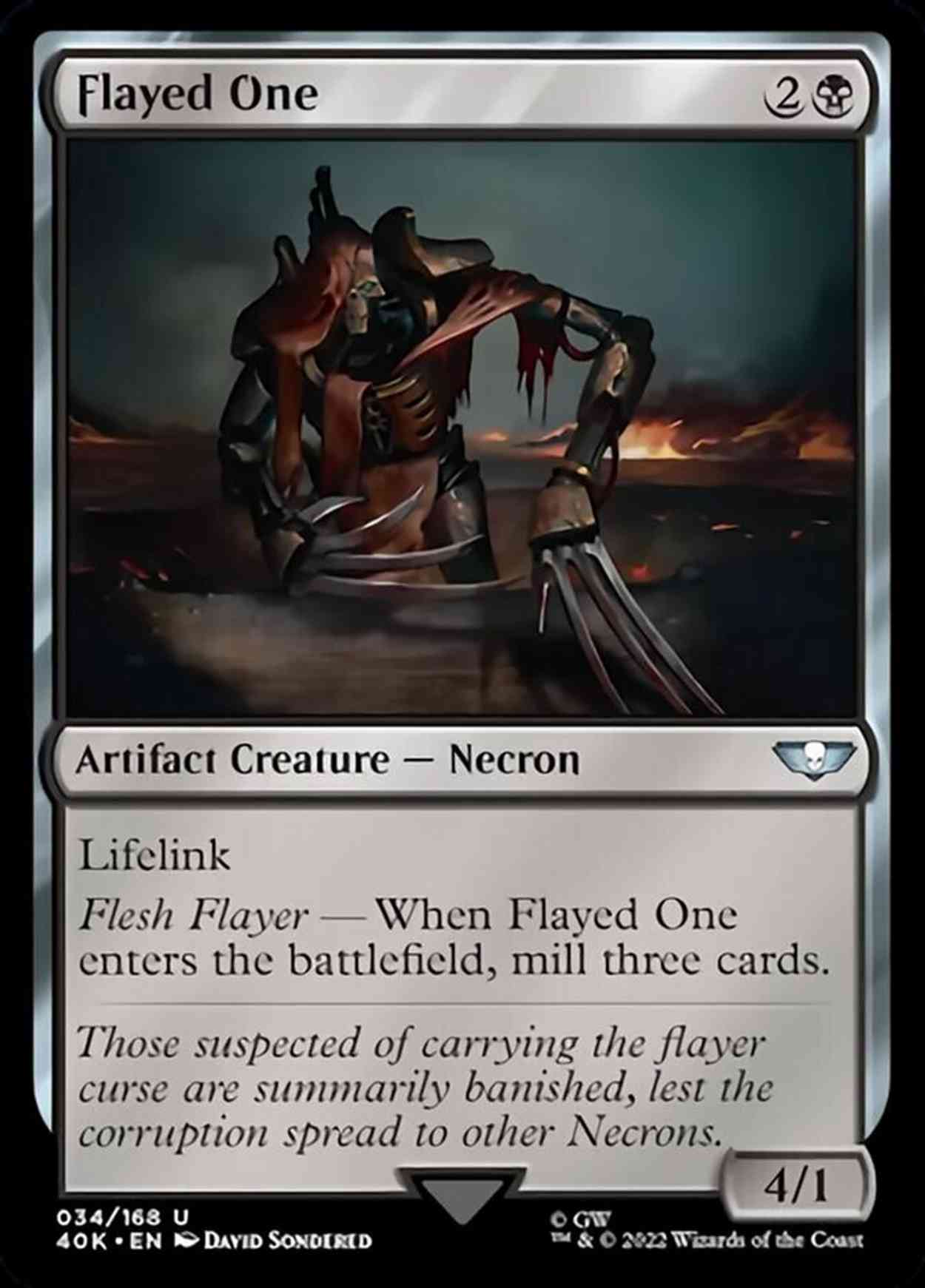 Flayed One magic card front