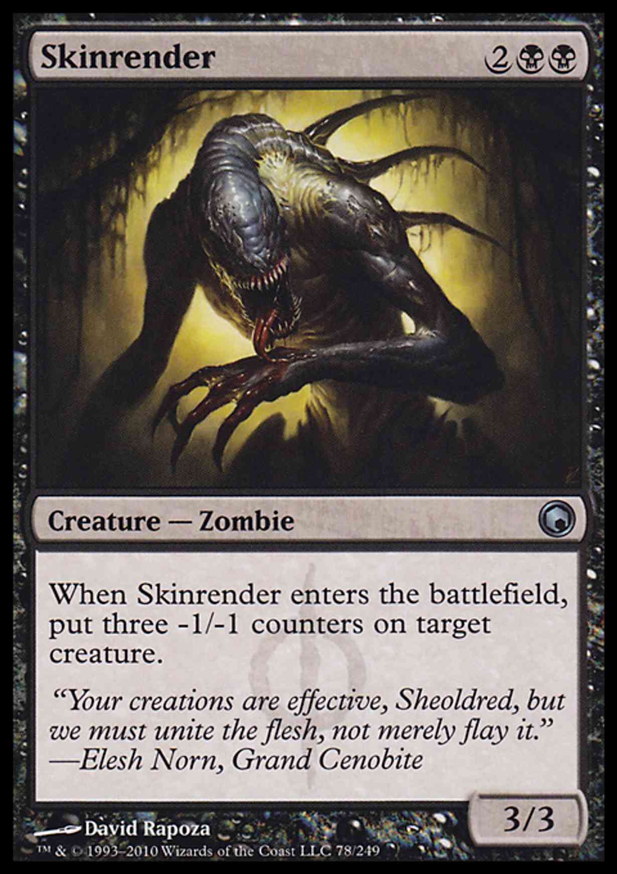 Skinrender magic card front