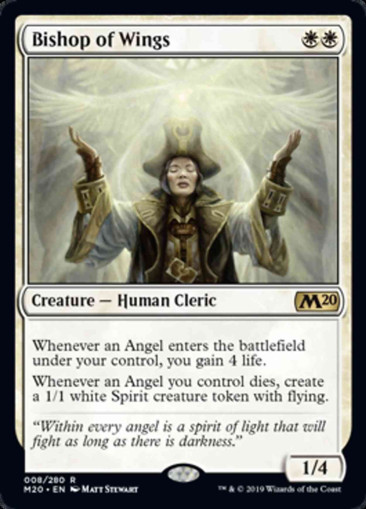 Bishop of Wings magic card front
