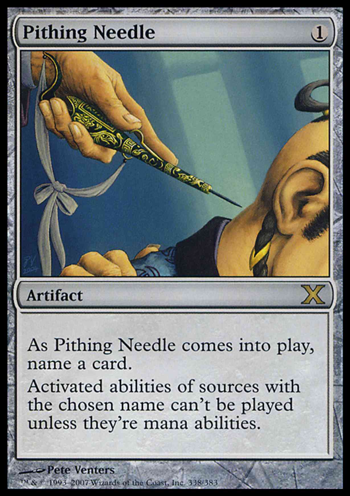 Pithing Needle magic card front