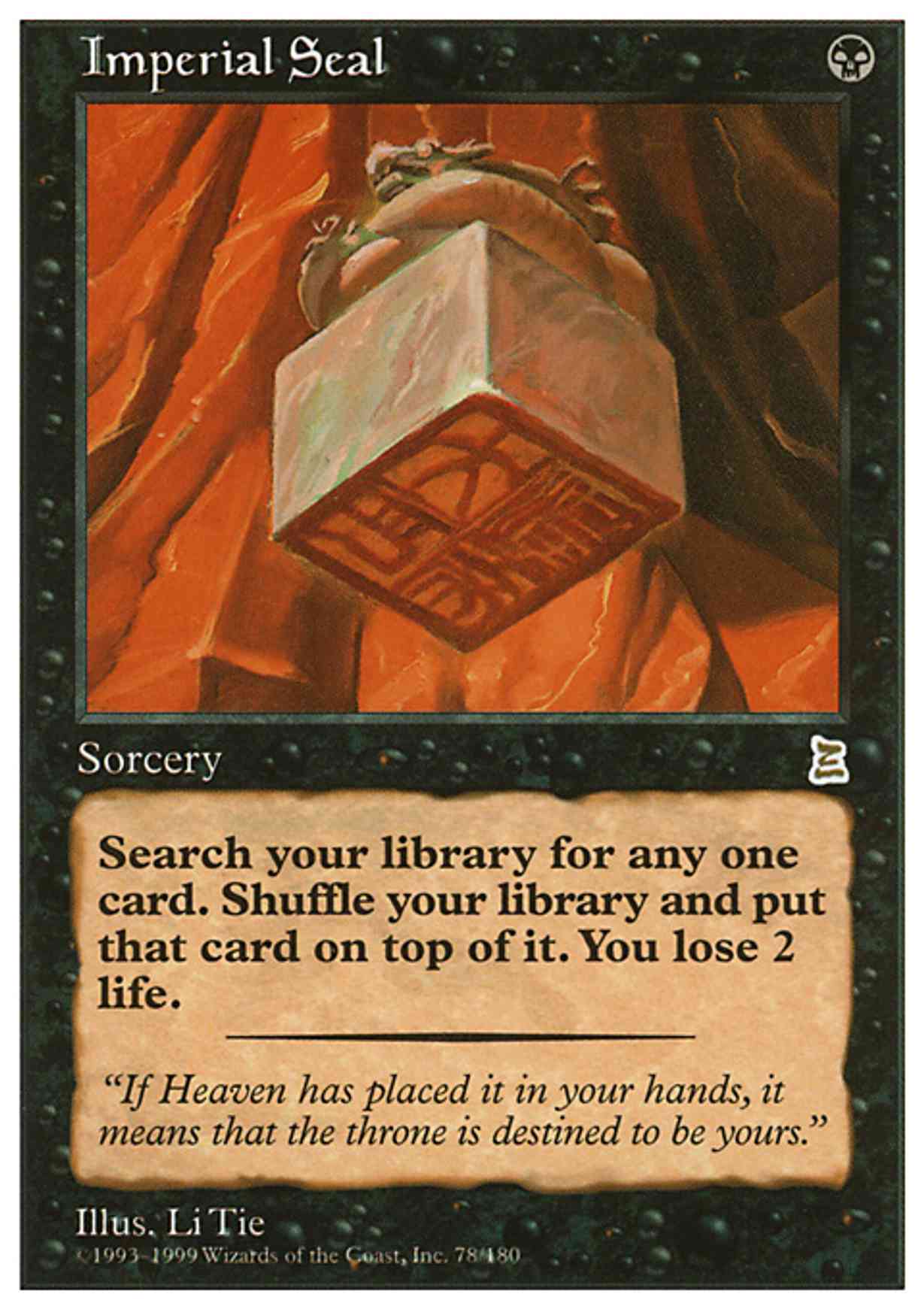 Imperial Seal magic card front